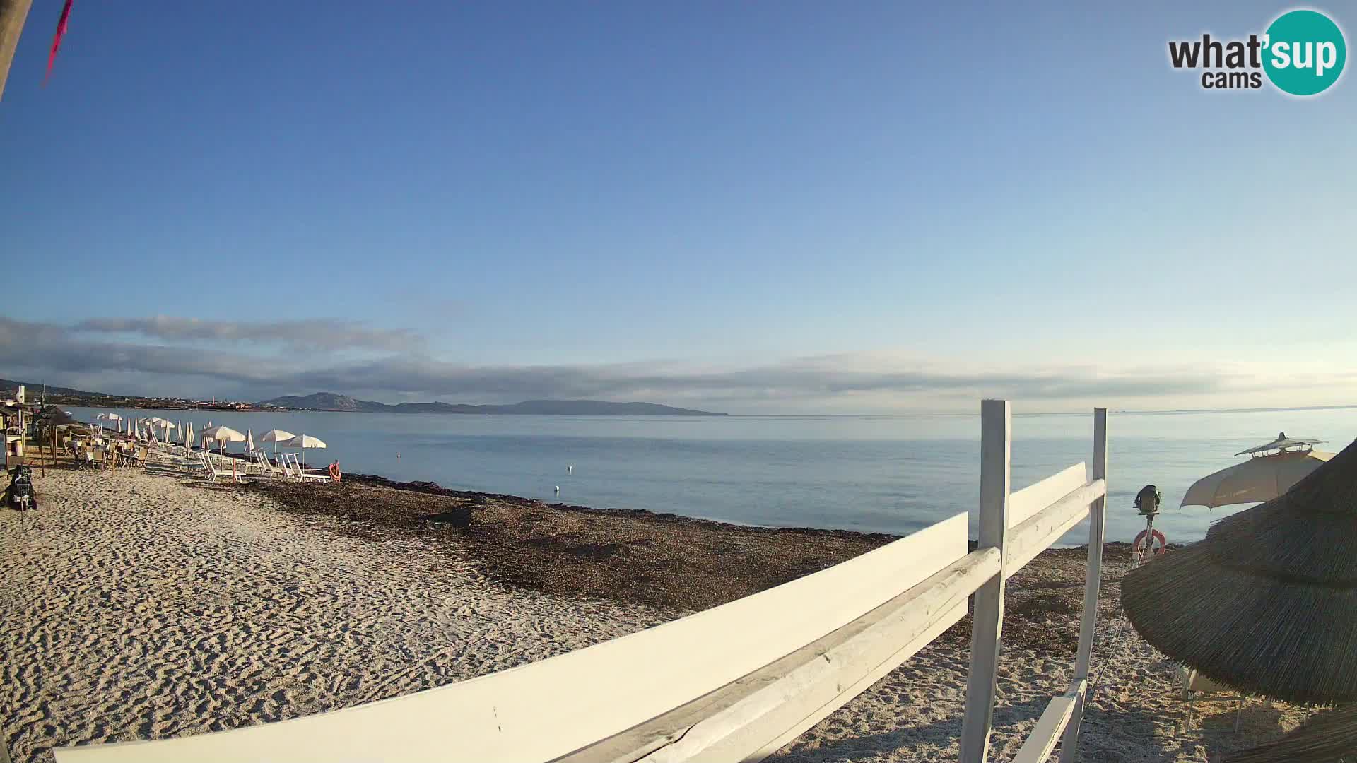 Livecam plage Le Saline Stintino | Sardaigne