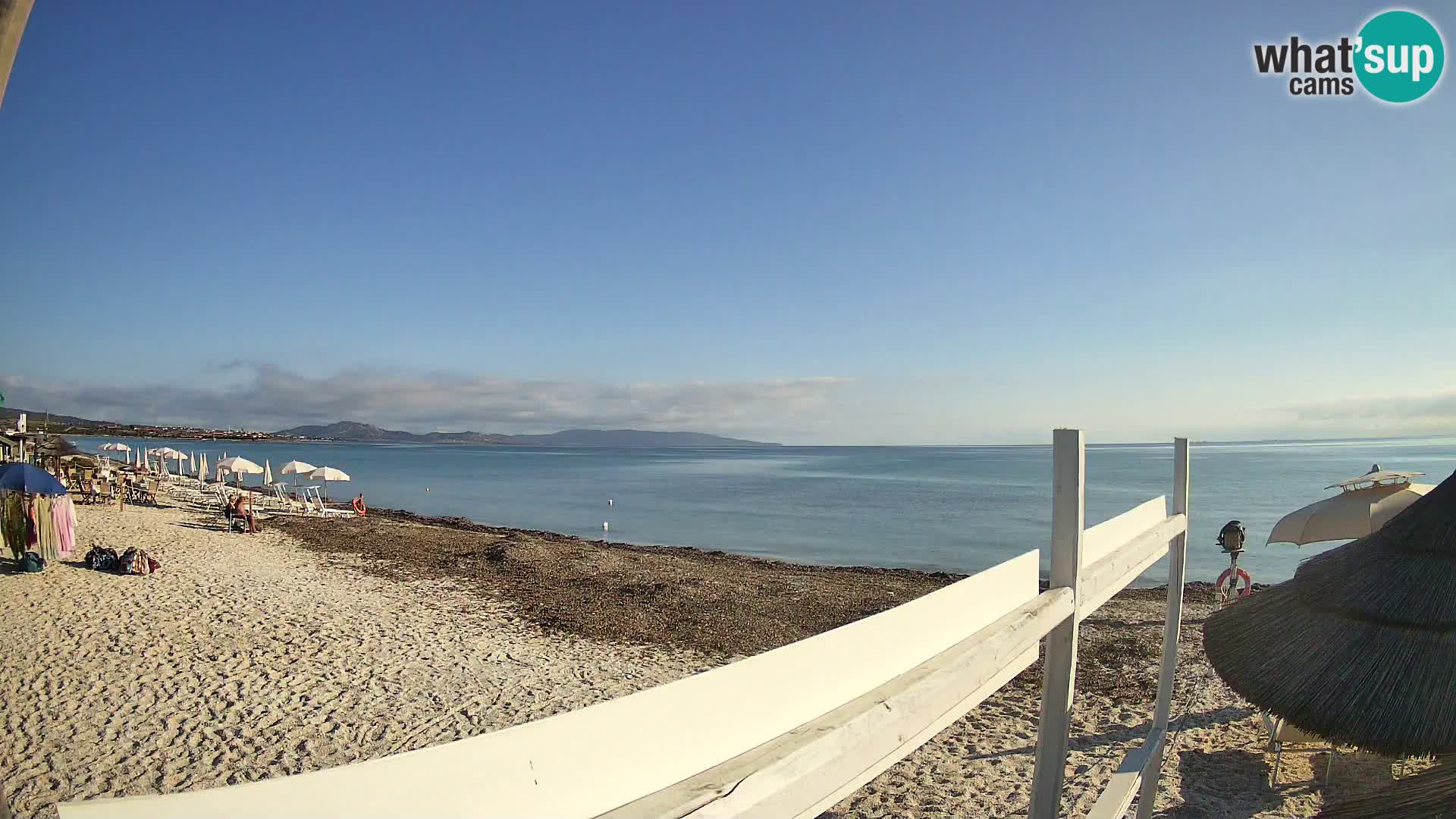 Camera en vivo Playa Le Saline Stintino | Cerdeña