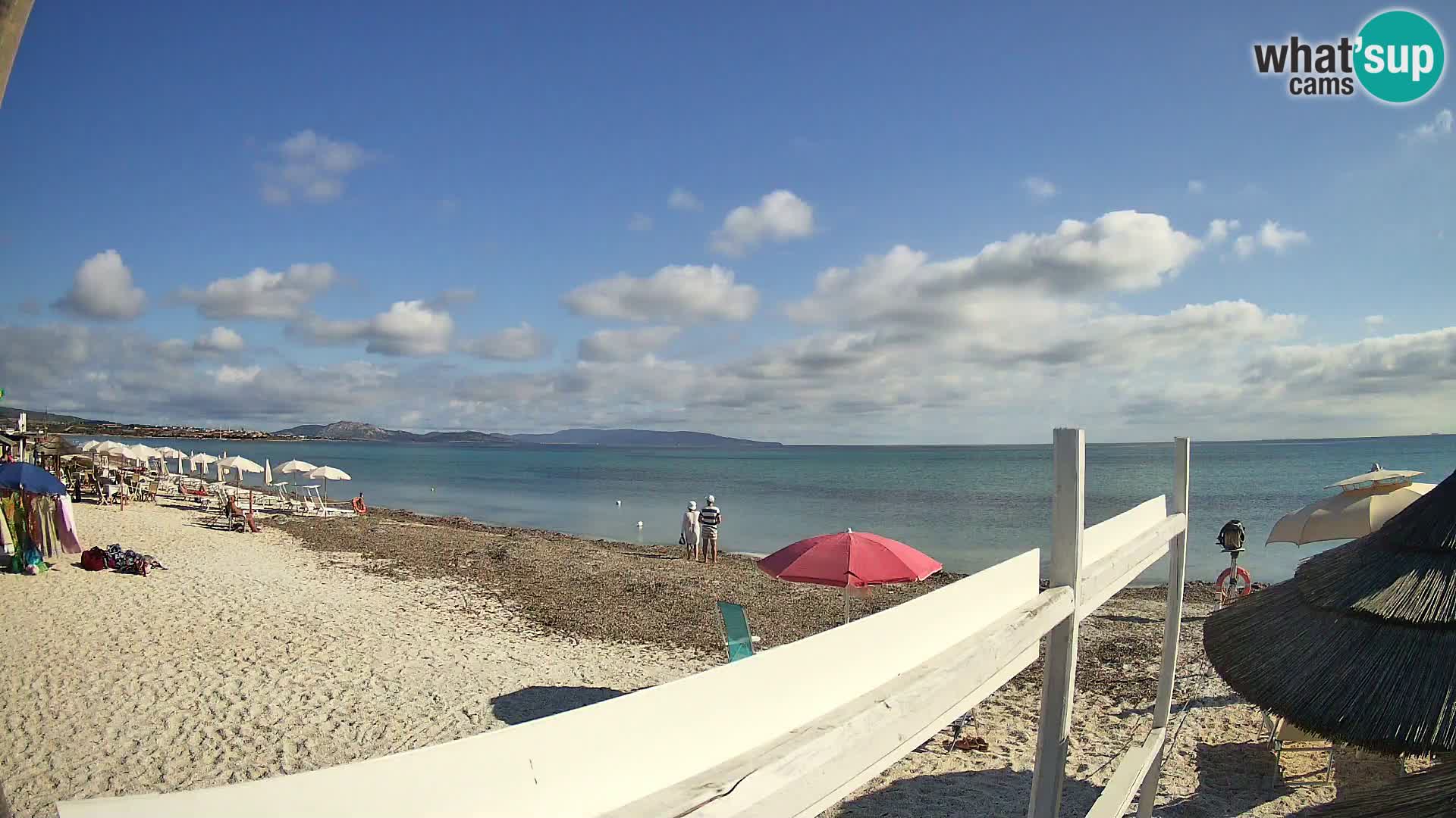 Web kamera plaža Le Saline Stintino | Sardinija