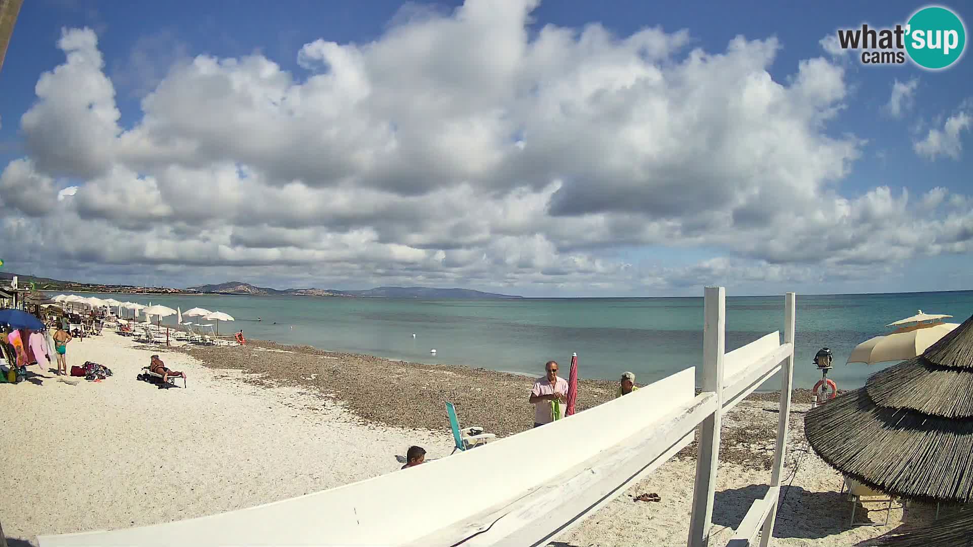 Spletna kamera plaža Le Saline Stintino | Sardinija