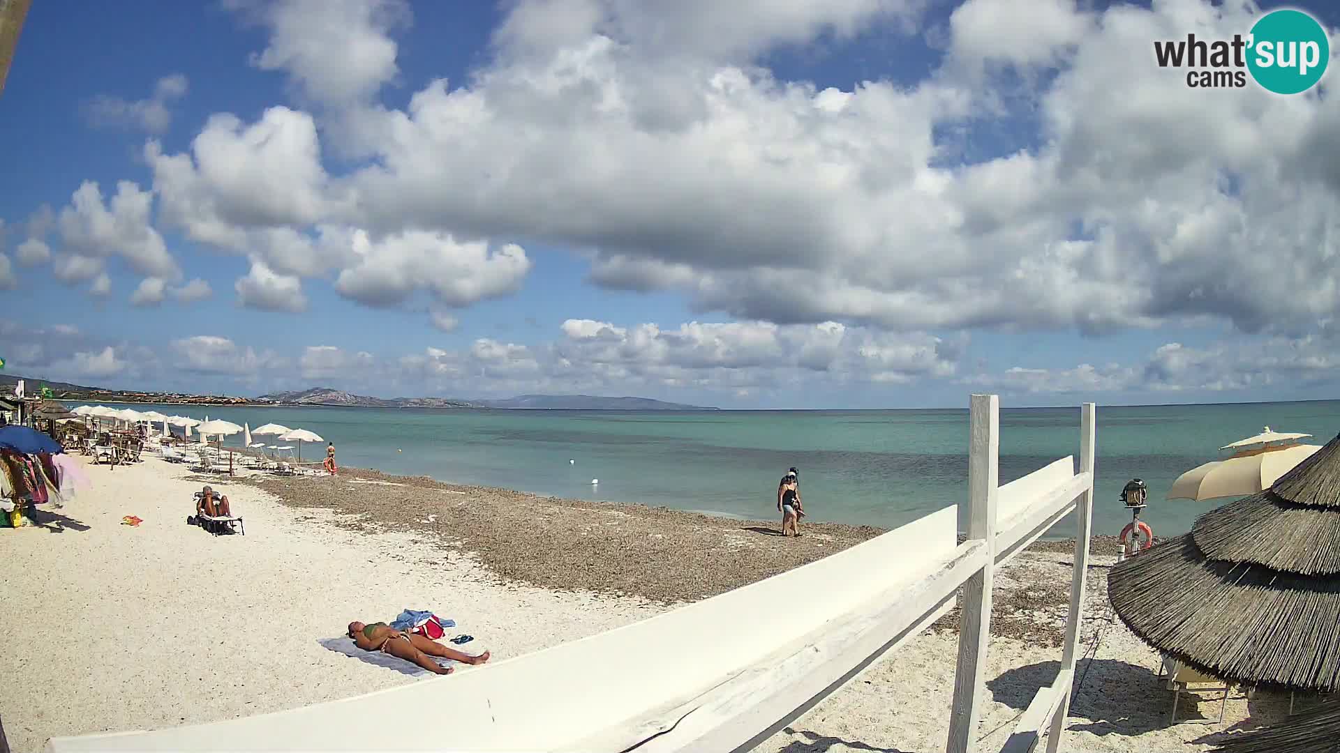 Camera en vivo Playa Le Saline Stintino | Cerdeña