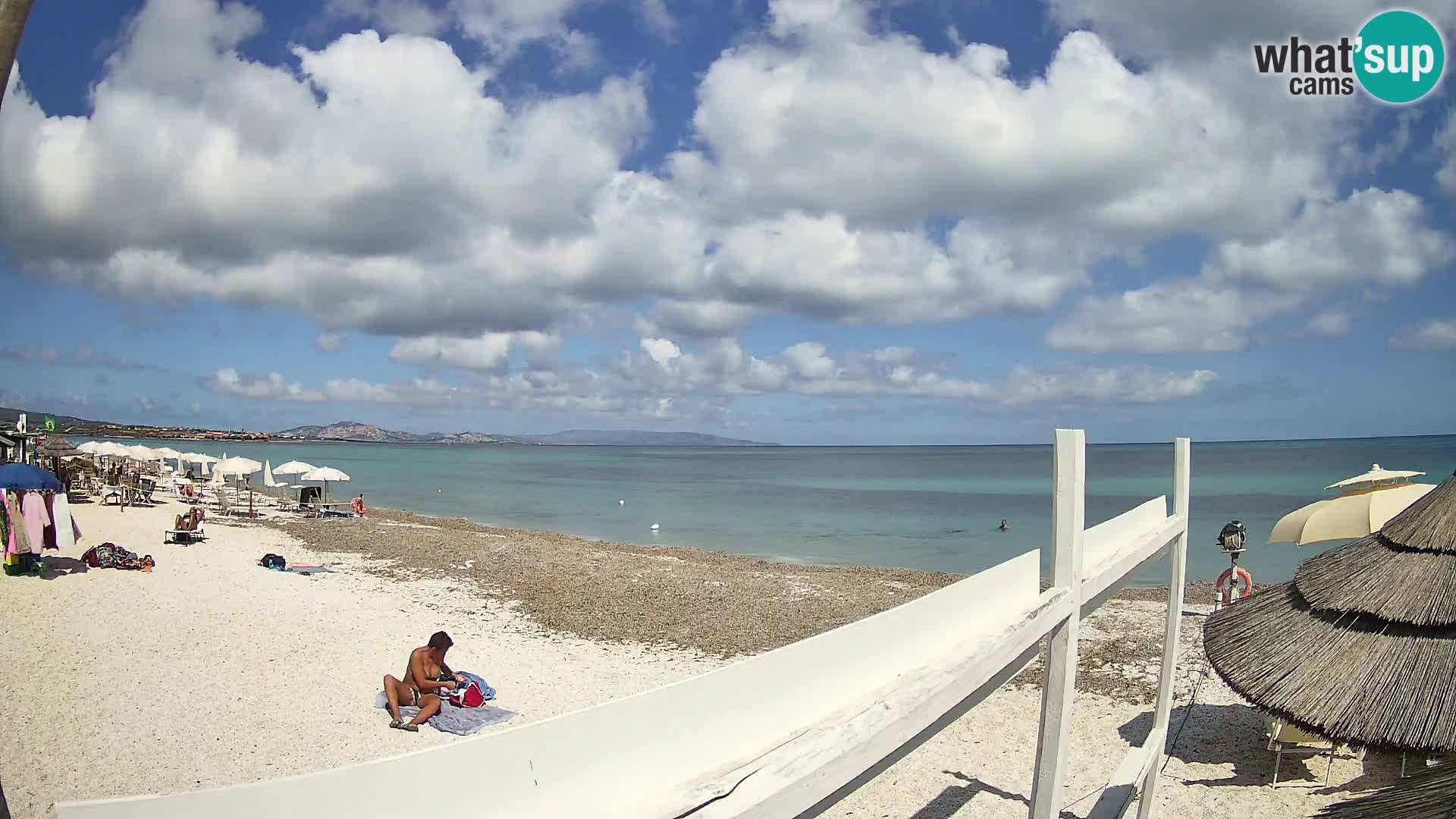 Livecam plage Le Saline Stintino | Sardaigne