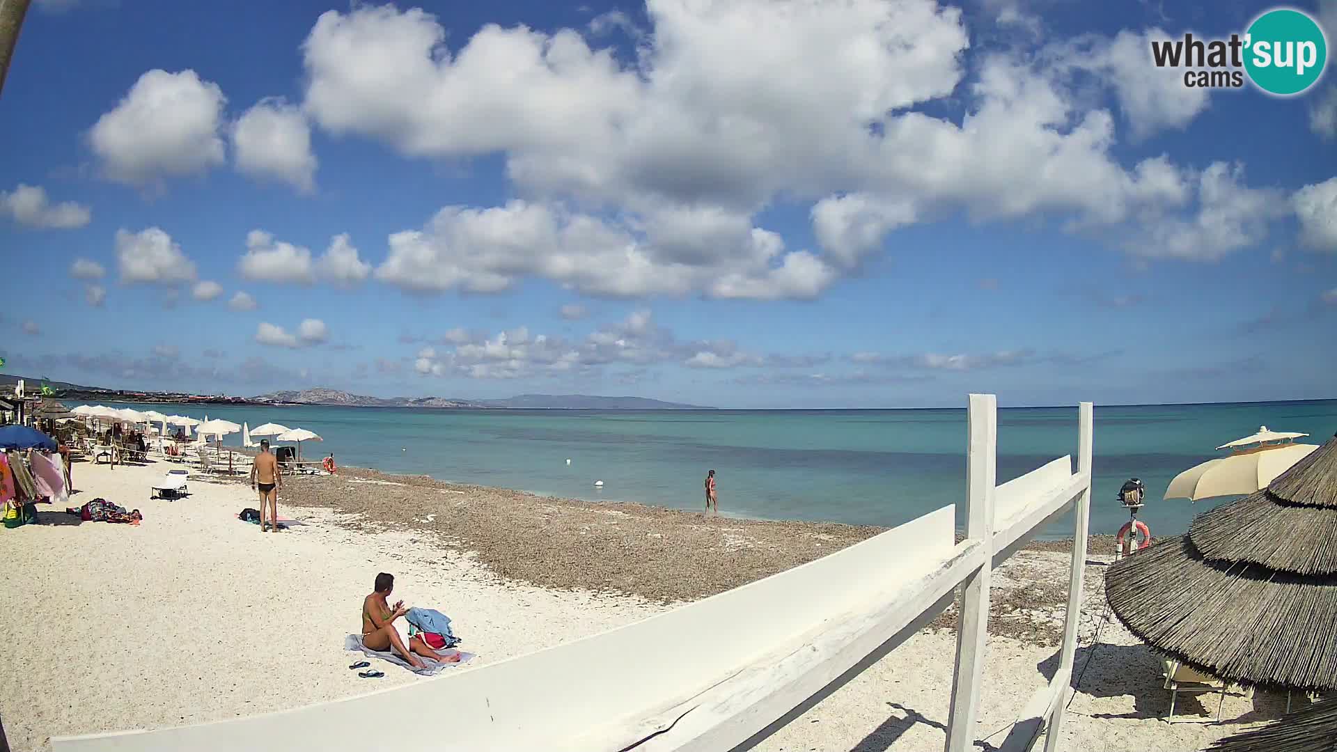 Camera en vivo Playa Le Saline Stintino | Cerdeña