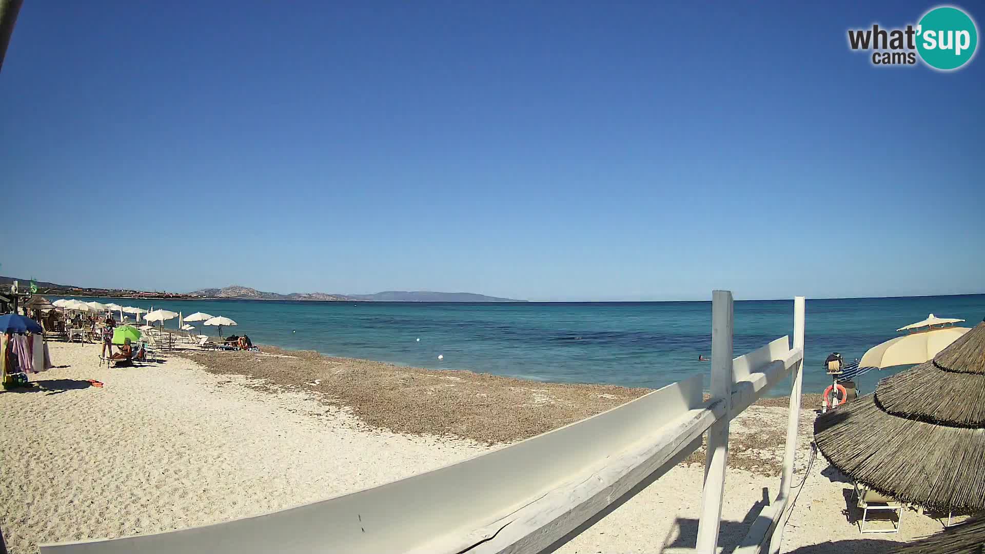 Strand Le Saline webcam Stintino | Sardinien