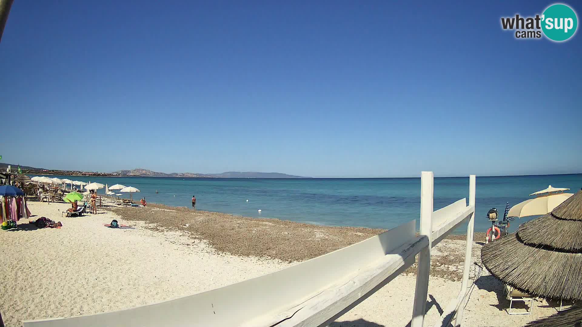 Livecam plage Le Saline Stintino | Sardaigne