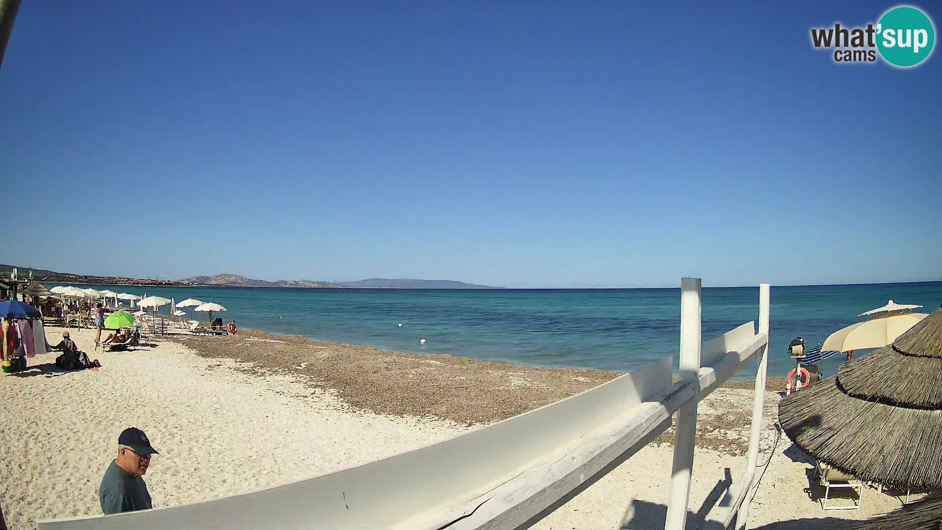 Livecam plage Le Saline Stintino | Sardaigne