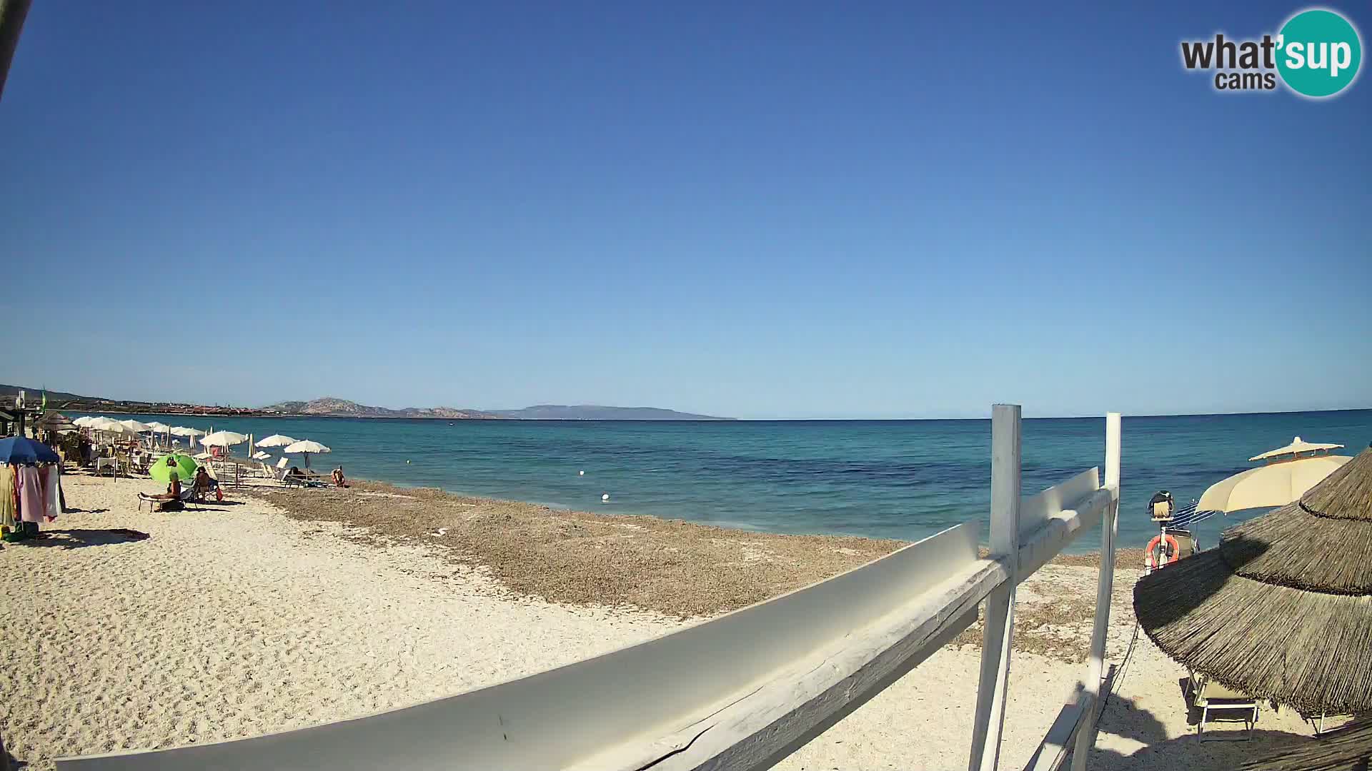 Web kamera plaža Le Saline Stintino | Sardinija