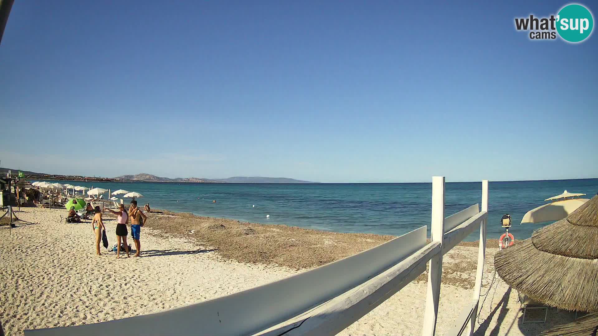 Strand Le Saline webcam Stintino | Sardinien