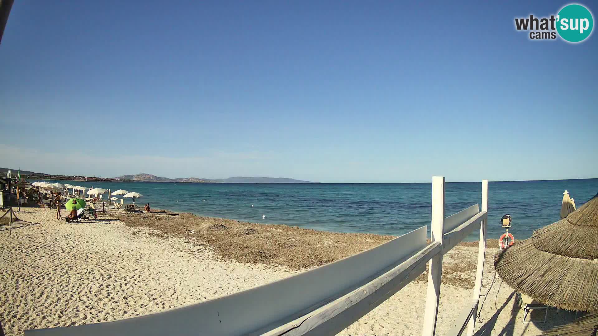 Livecam plage Le Saline Stintino | Sardaigne