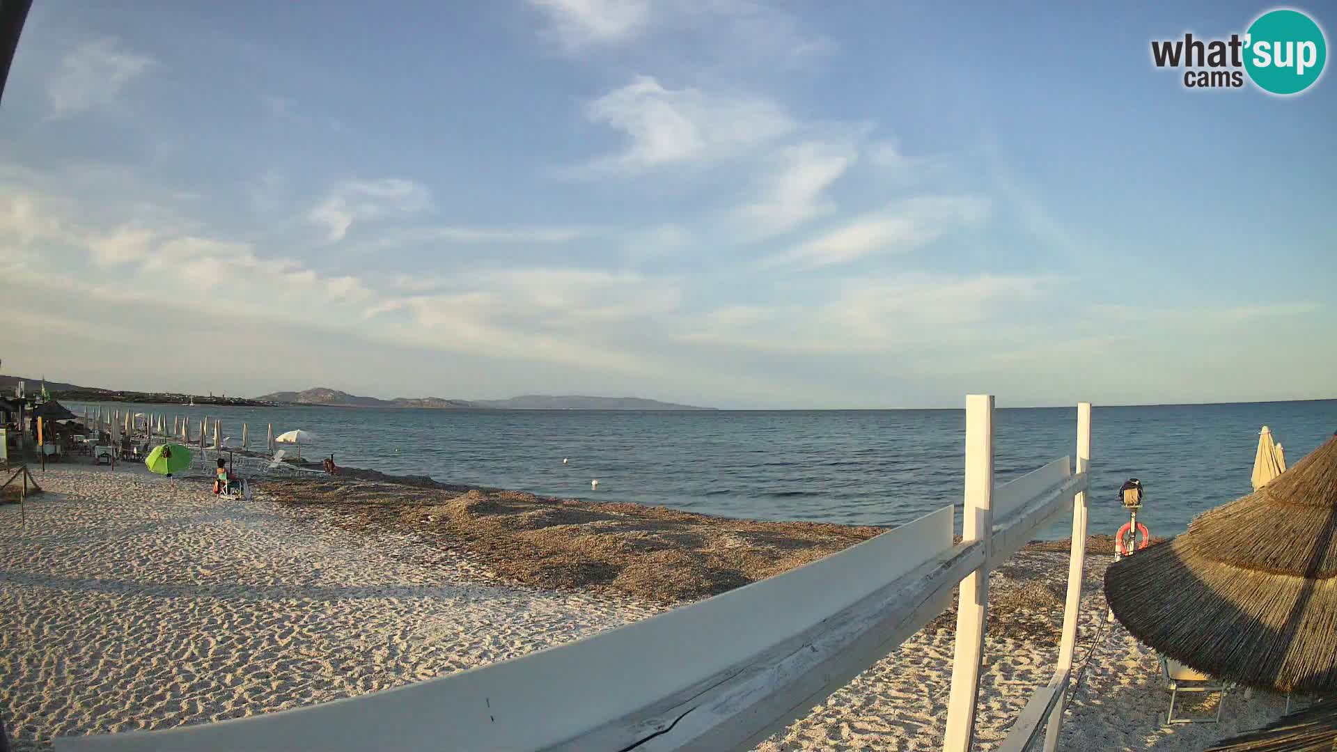 Spletna kamera plaža Le Saline Stintino | Sardinija