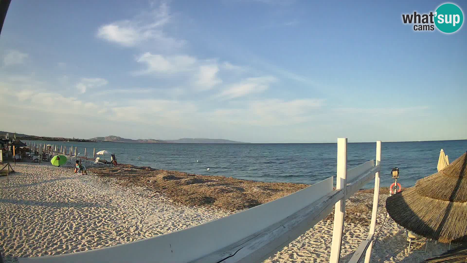 Livecam plage Le Saline Stintino | Sardaigne