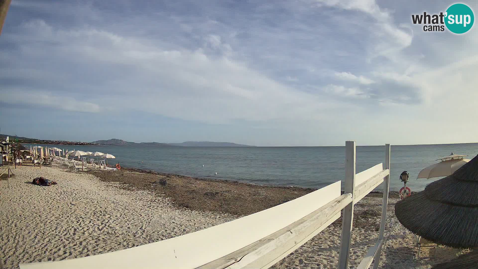 Spletna kamera plaža Le Saline Stintino | Sardinija
