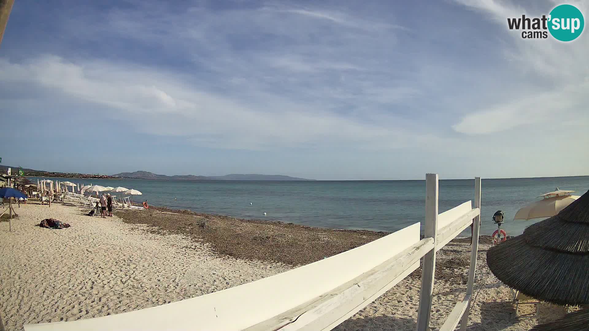 Spletna kamera plaža Le Saline Stintino | Sardinija