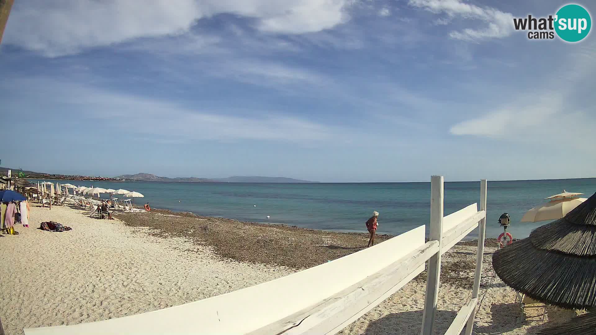 Strand Le Saline webcam Stintino | Sardinien