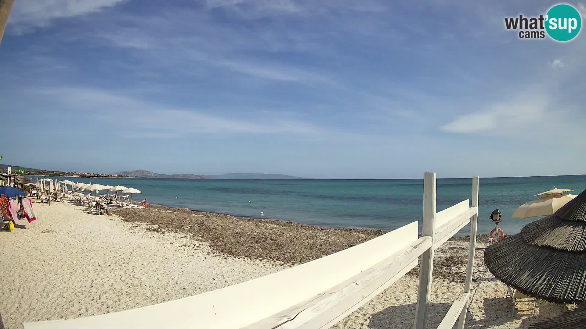 Strand Le Saline webcam Stintino | Sardinien
