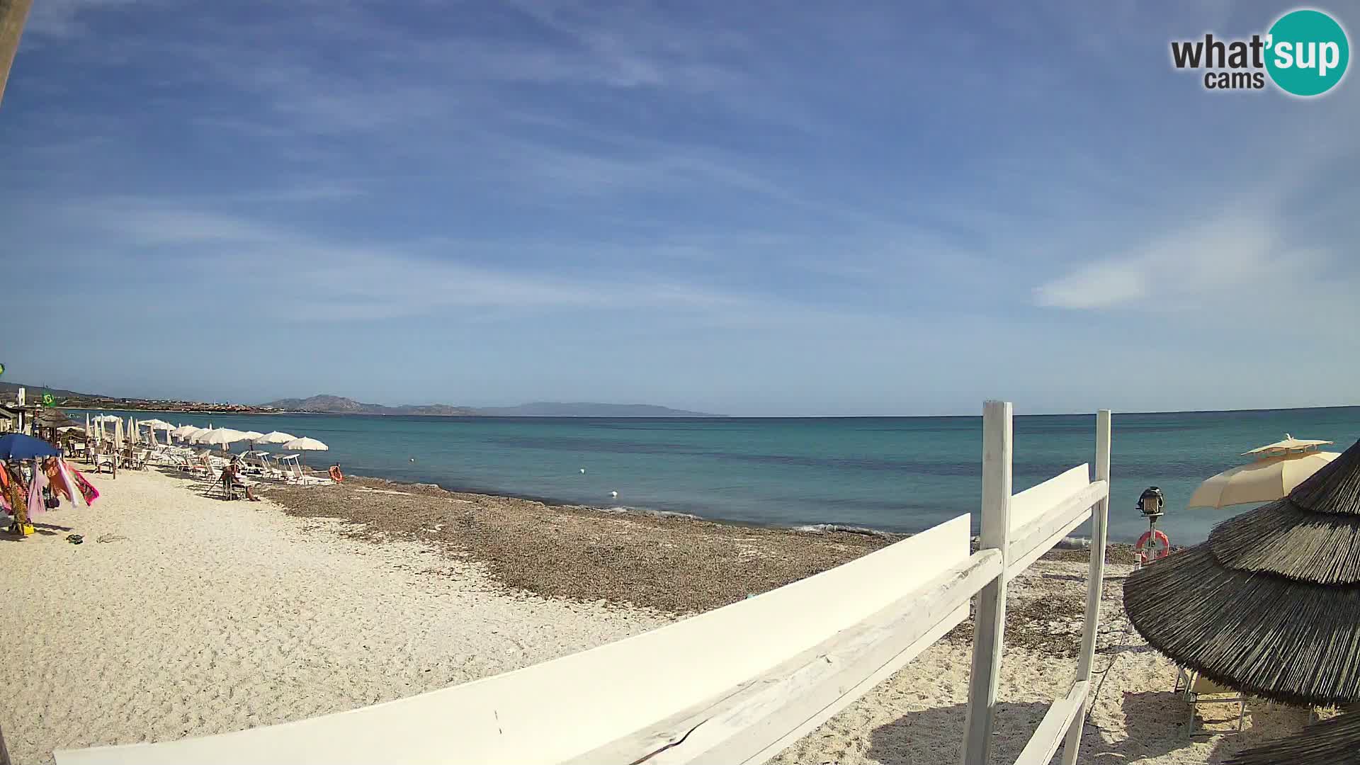 Livecam plage Le Saline Stintino | Sardaigne