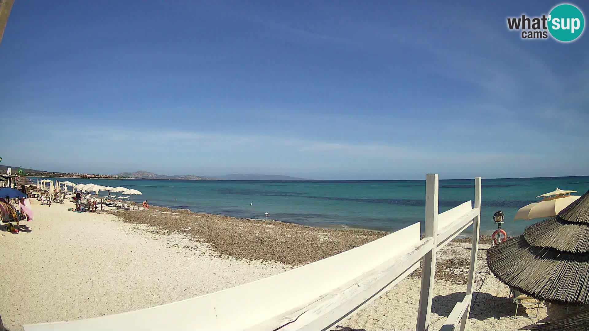 Livecam plage Le Saline Stintino | Sardaigne