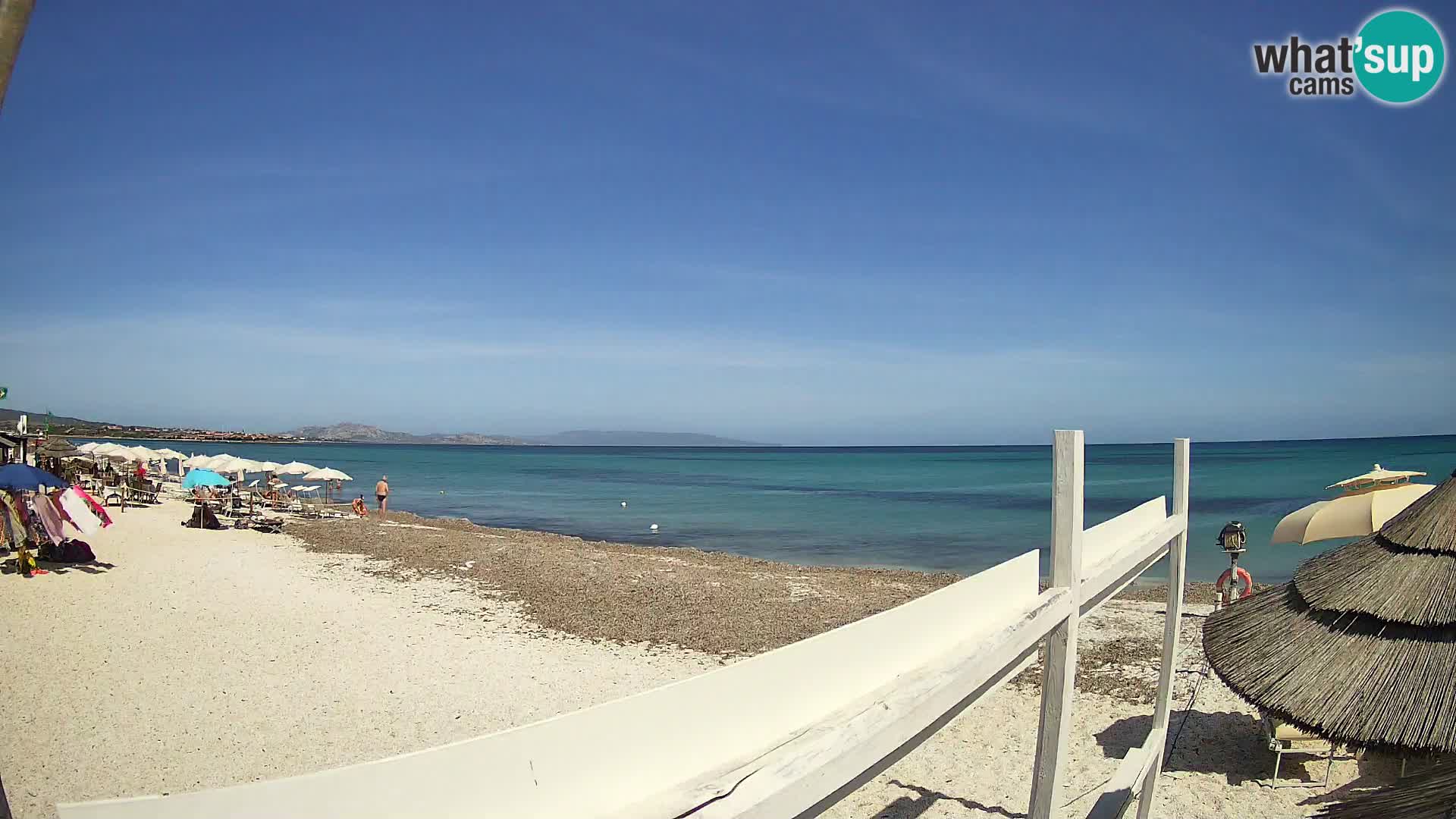 Web kamera plaža Le Saline Stintino | Sardinija