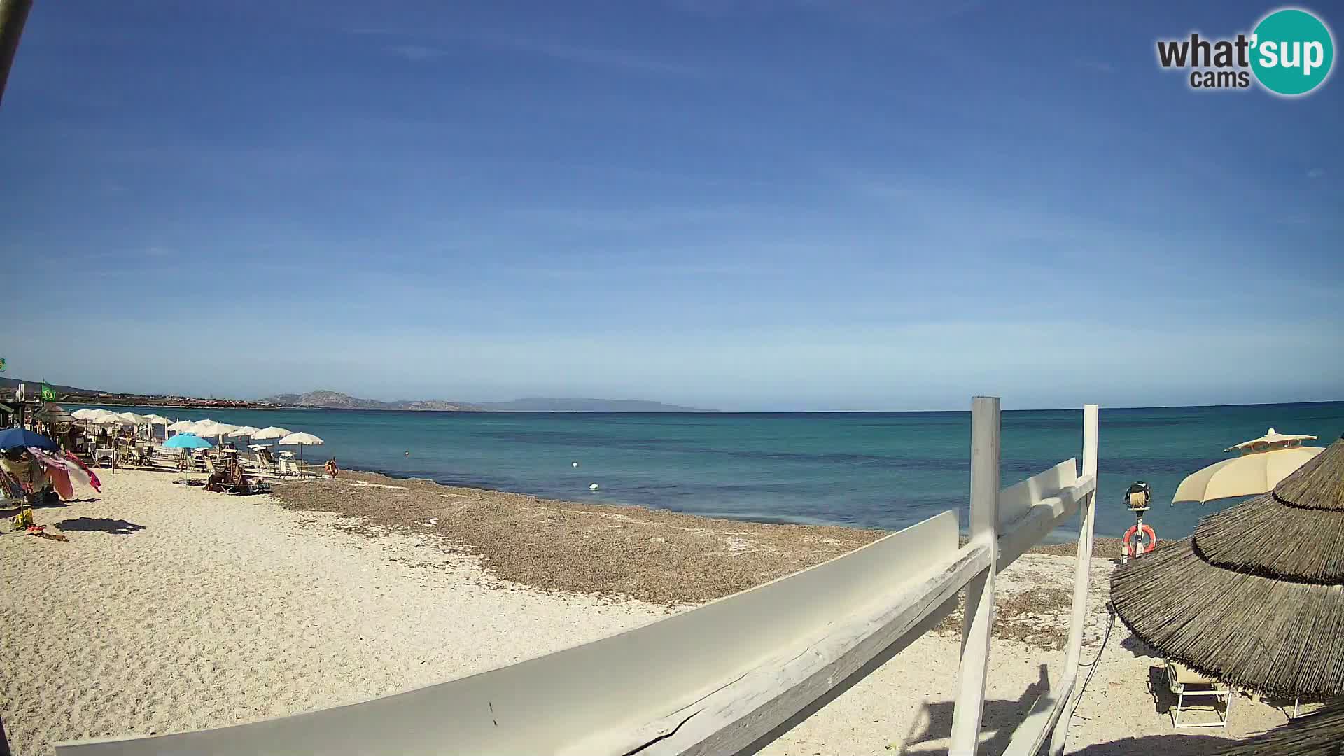 Livecam plage Le Saline Stintino | Sardaigne