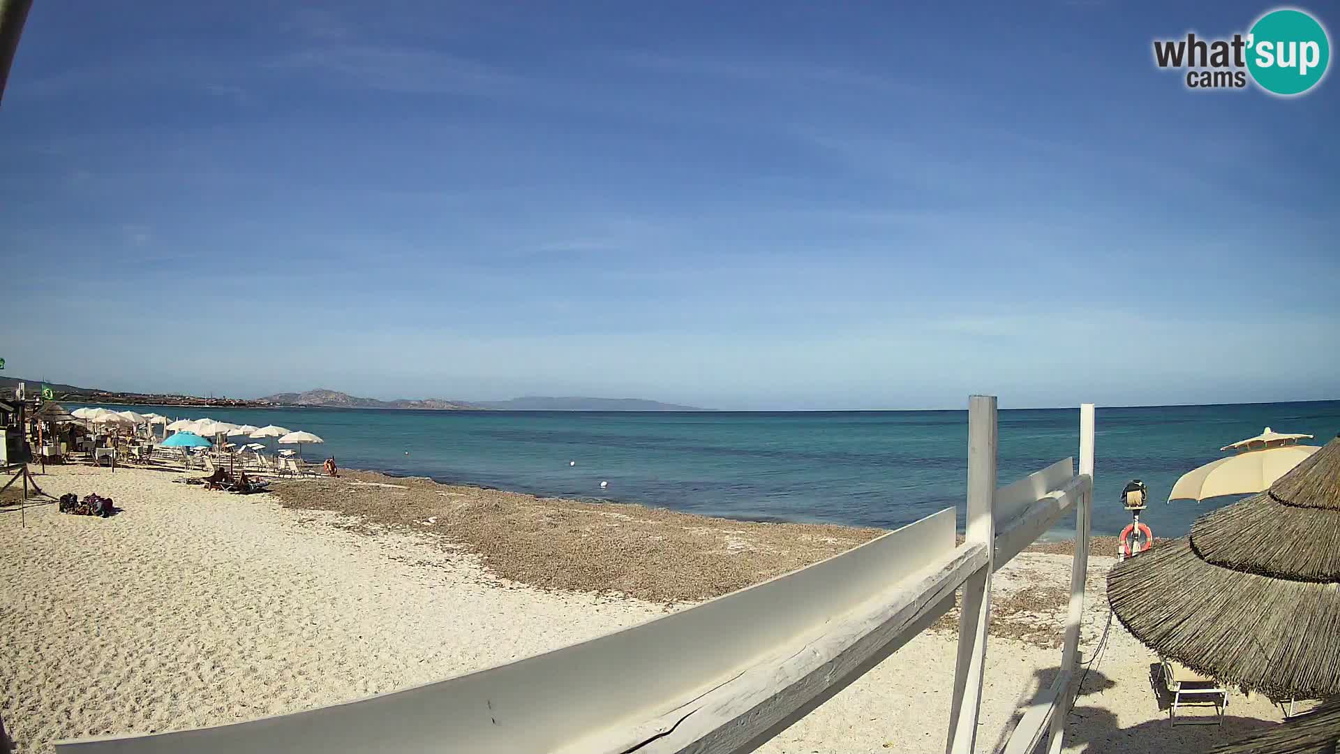 Web kamera plaža Le Saline Stintino | Sardinija