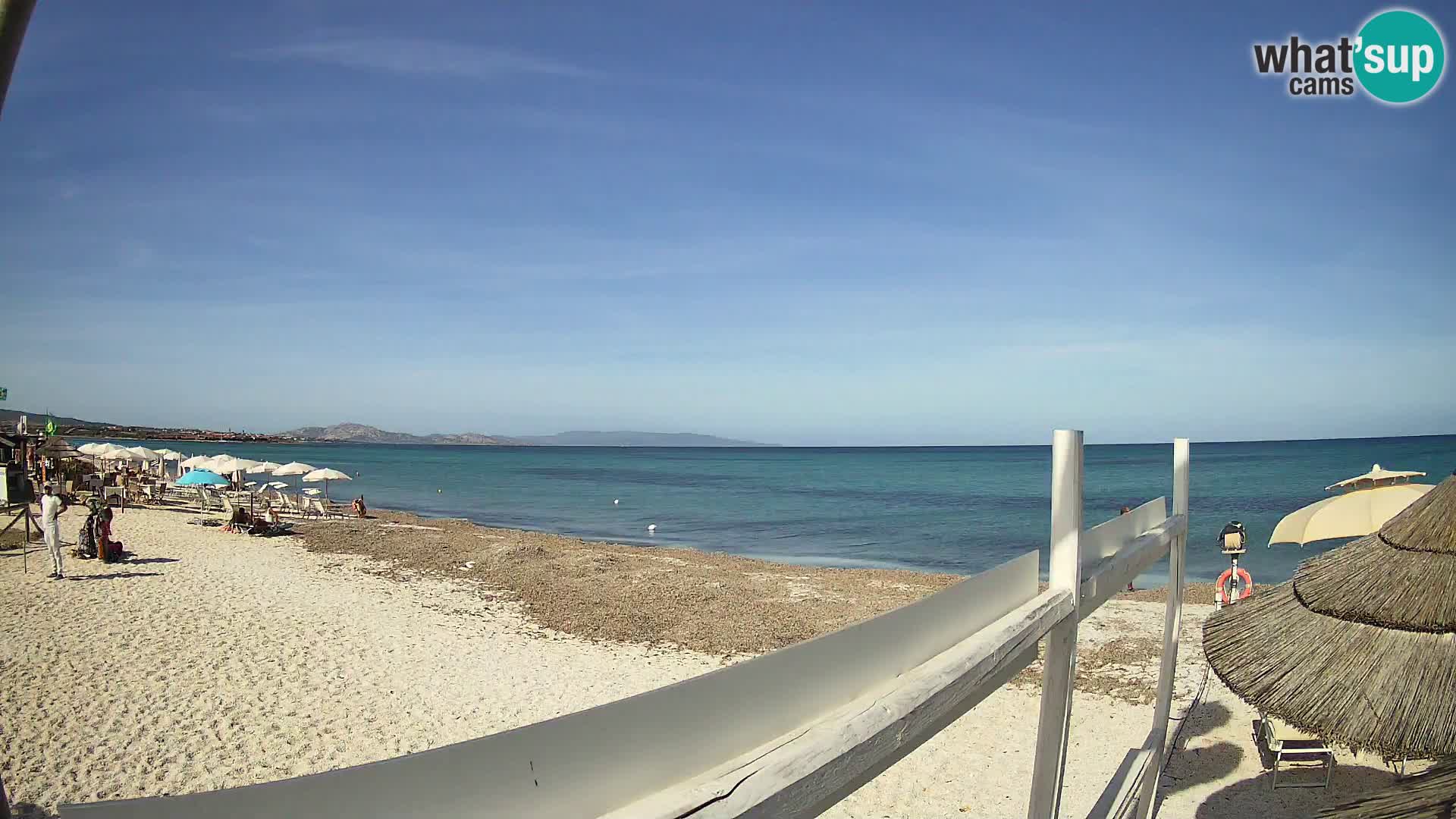 Strand Le Saline webcam Stintino | Sardinien