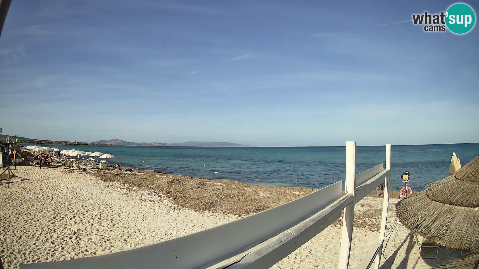 Camera en vivo Playa Le Saline Stintino | Cerdeña