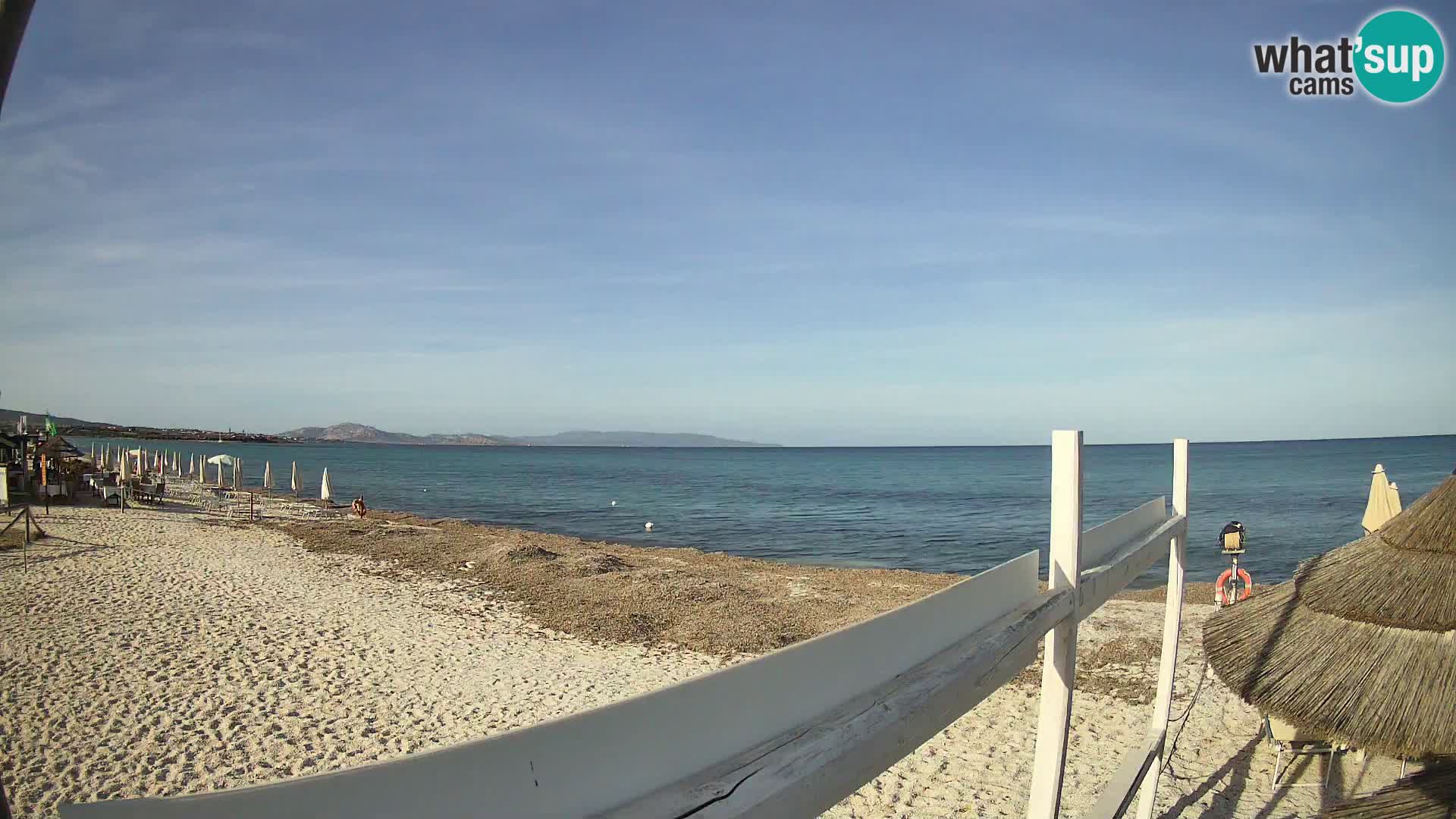 Strand Le Saline webcam Stintino | Sardinien