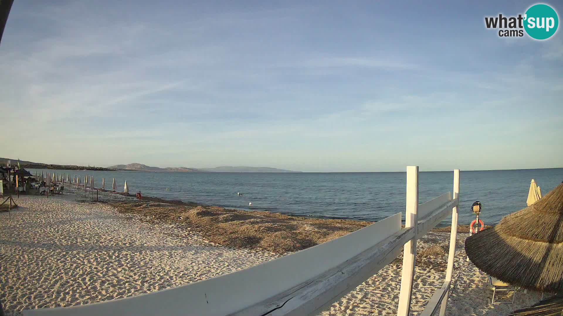 Livecam plage Le Saline Stintino | Sardaigne