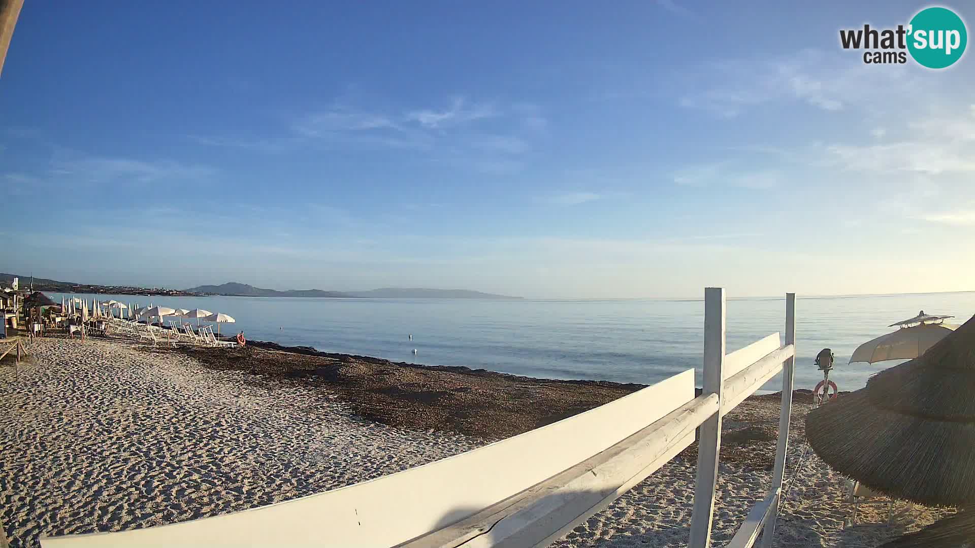 Livecam plage Le Saline Stintino | Sardaigne