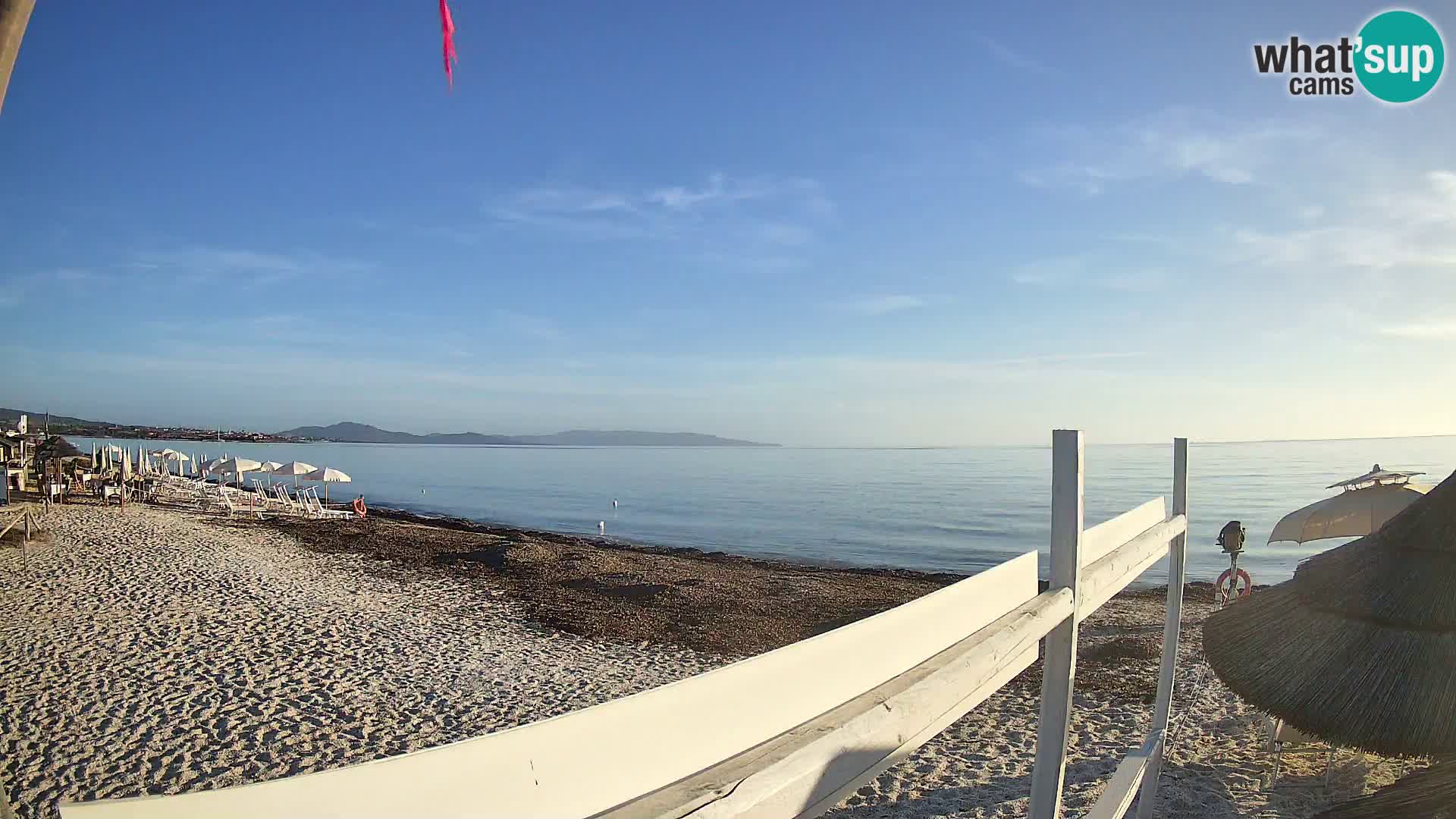 Camera en vivo Playa Le Saline Stintino | Cerdeña
