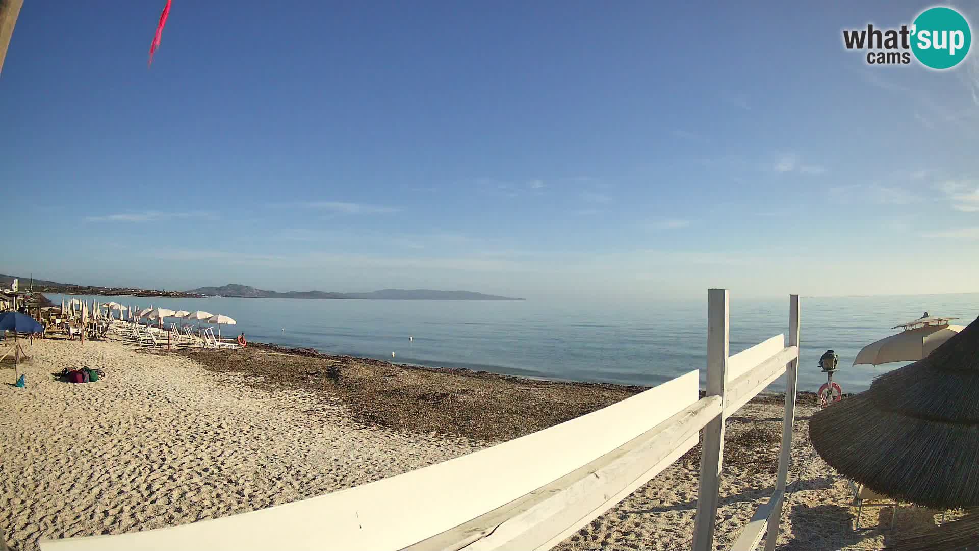Livecam plage Le Saline Stintino | Sardaigne