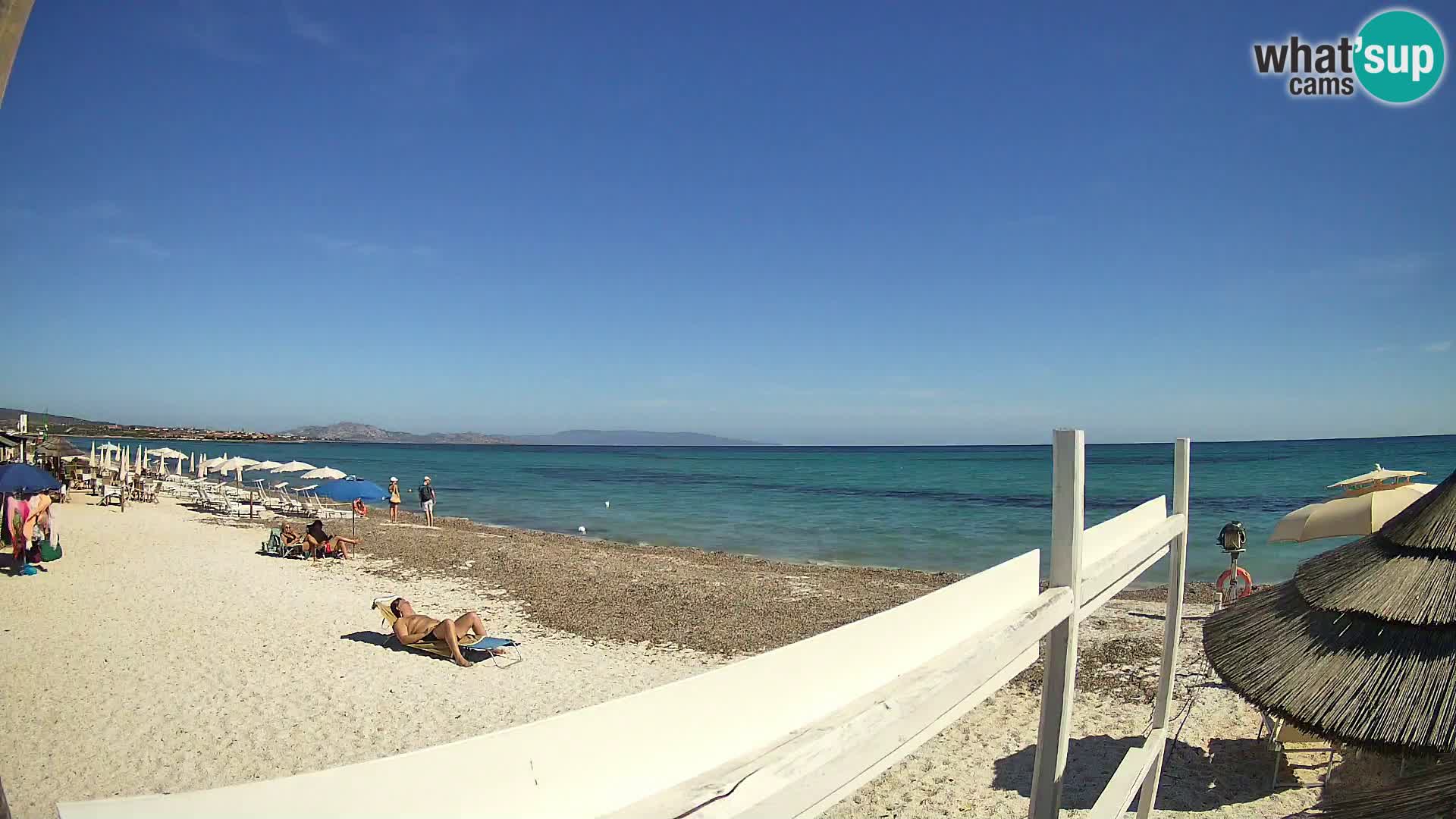 Livecam plage Le Saline Stintino | Sardaigne