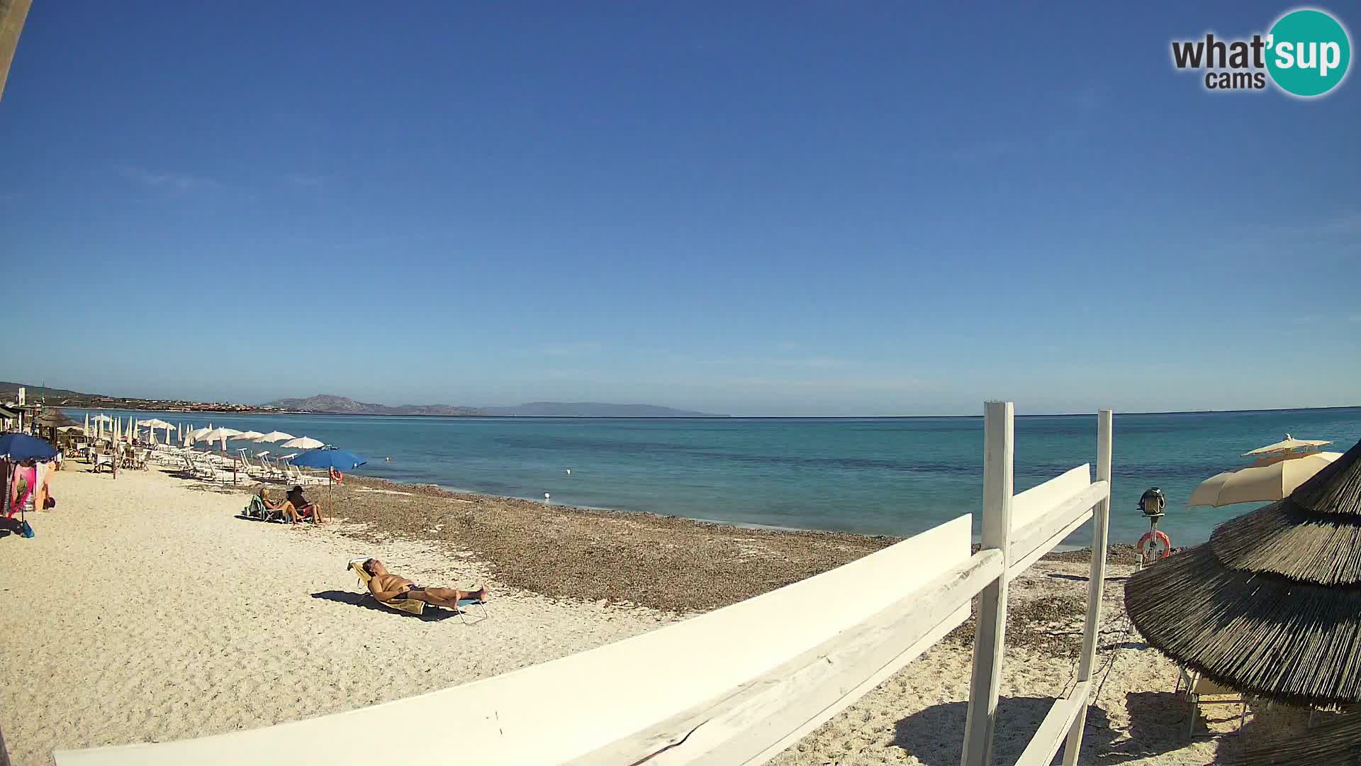 Livecam plage Le Saline Stintino | Sardaigne