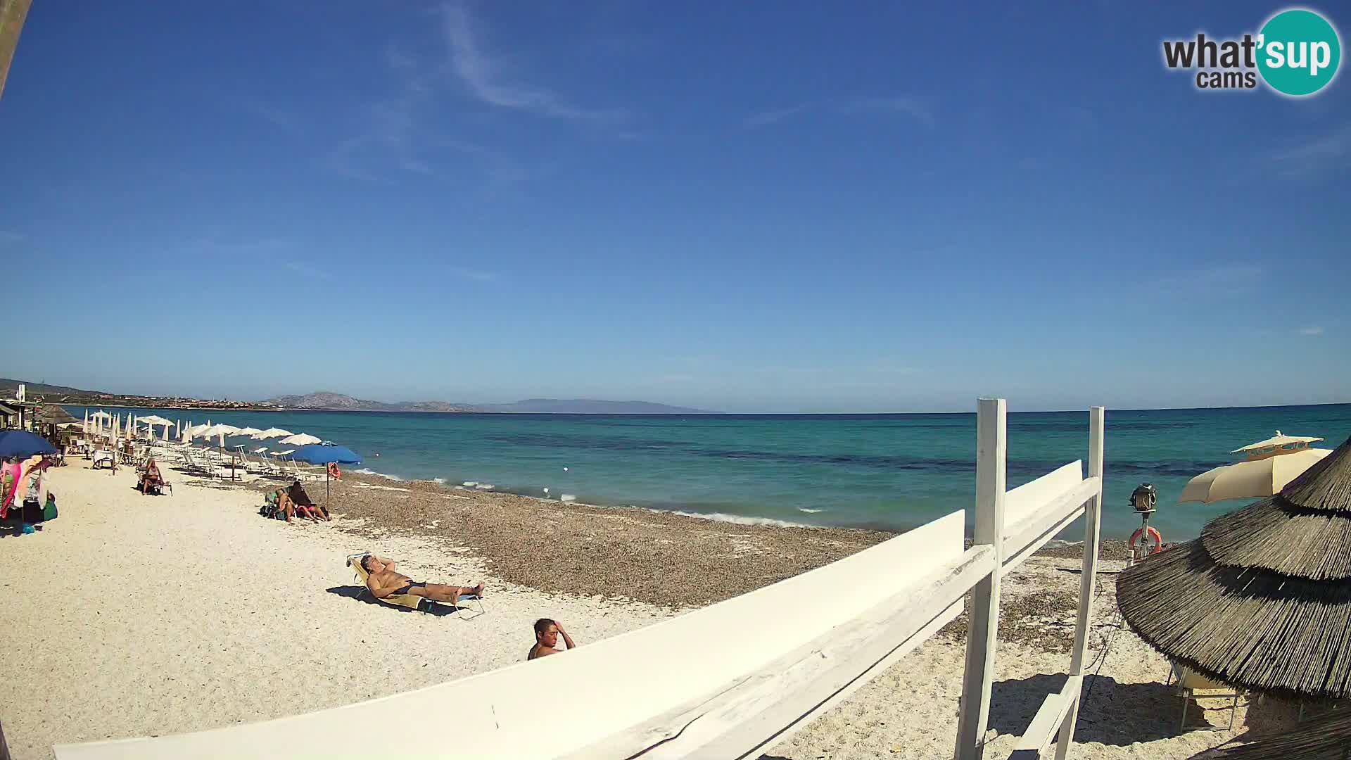 Camera en vivo Playa Le Saline Stintino | Cerdeña
