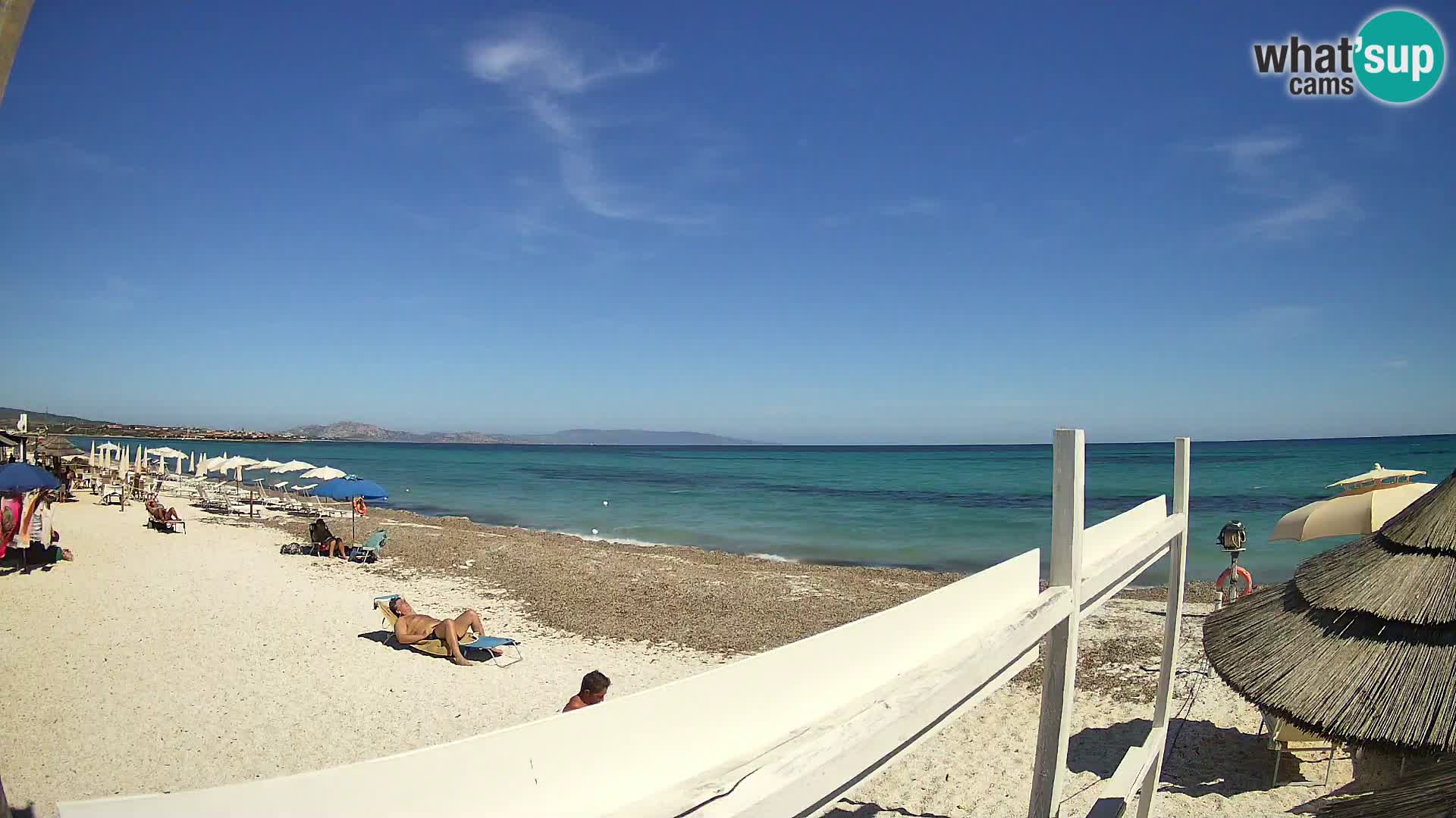 Strand Le Saline webcam Stintino | Sardinien