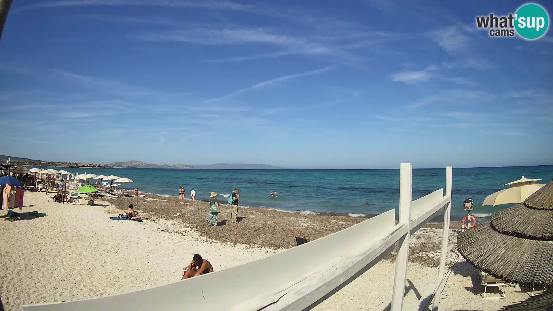 Web kamera plaža Le Saline Stintino | Sardinija