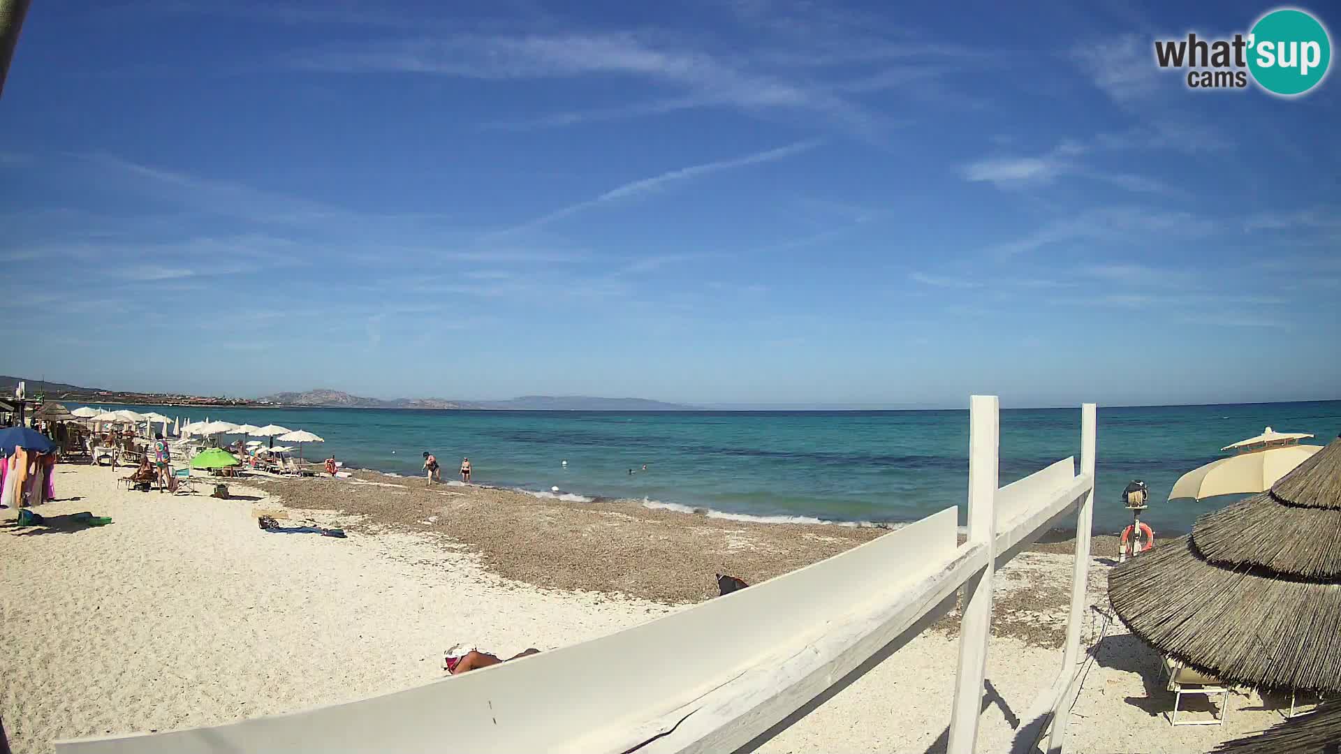 Strand Le Saline webcam Stintino | Sardinien