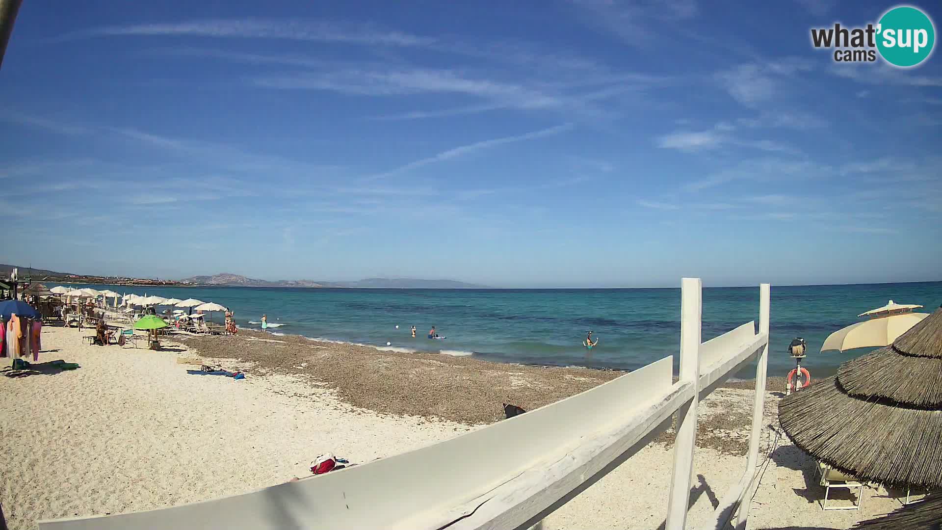 Camera en vivo Playa Le Saline Stintino | Cerdeña