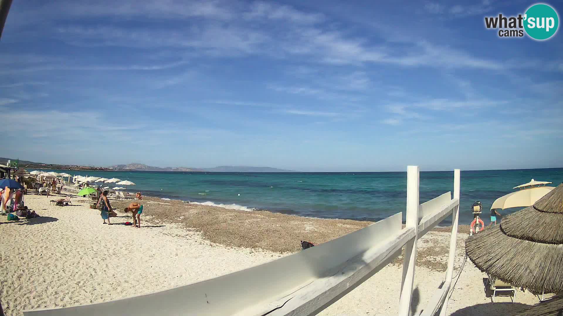 Livecam plage Le Saline Stintino | Sardaigne
