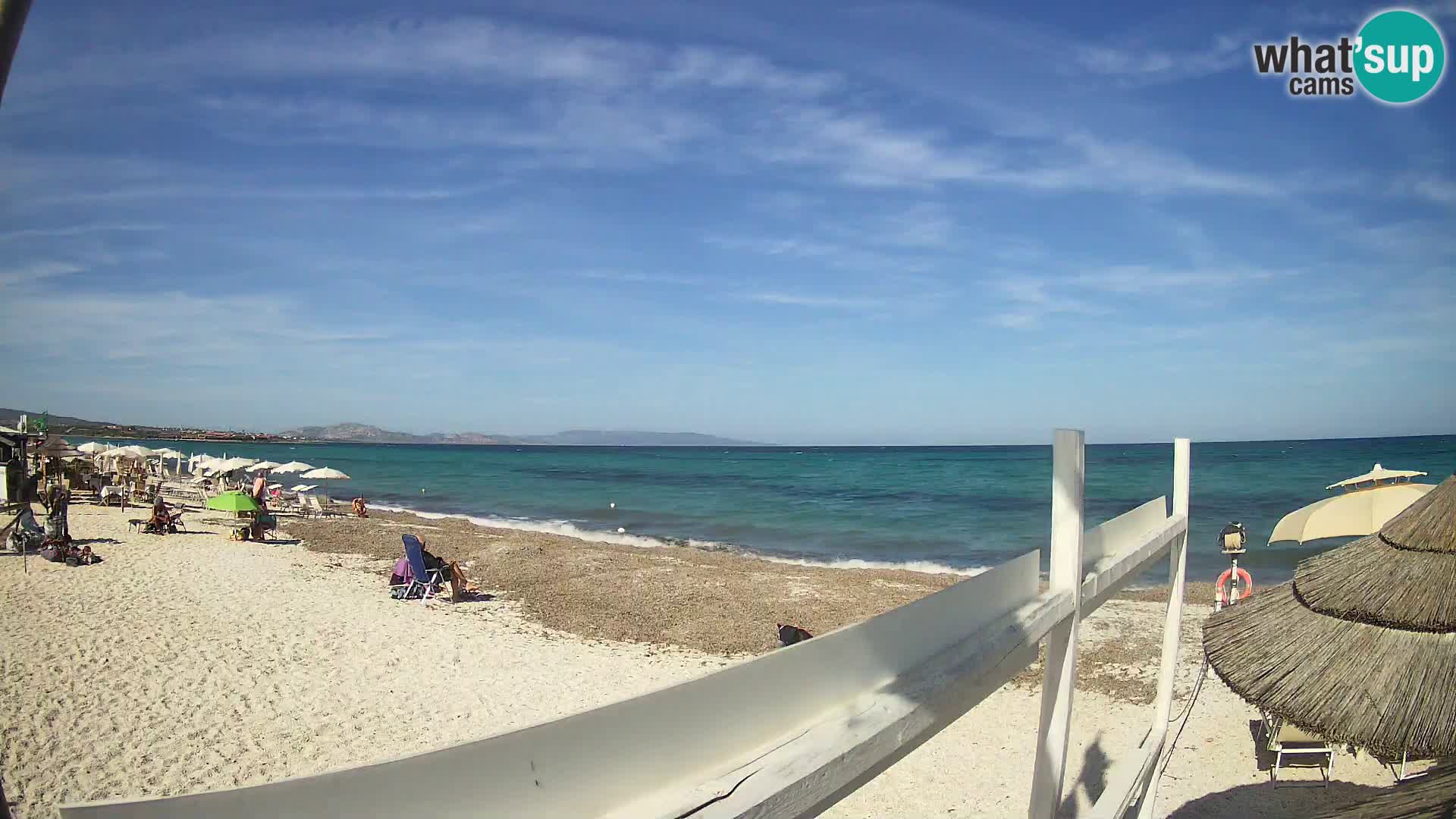 Spletna kamera plaža Le Saline Stintino | Sardinija