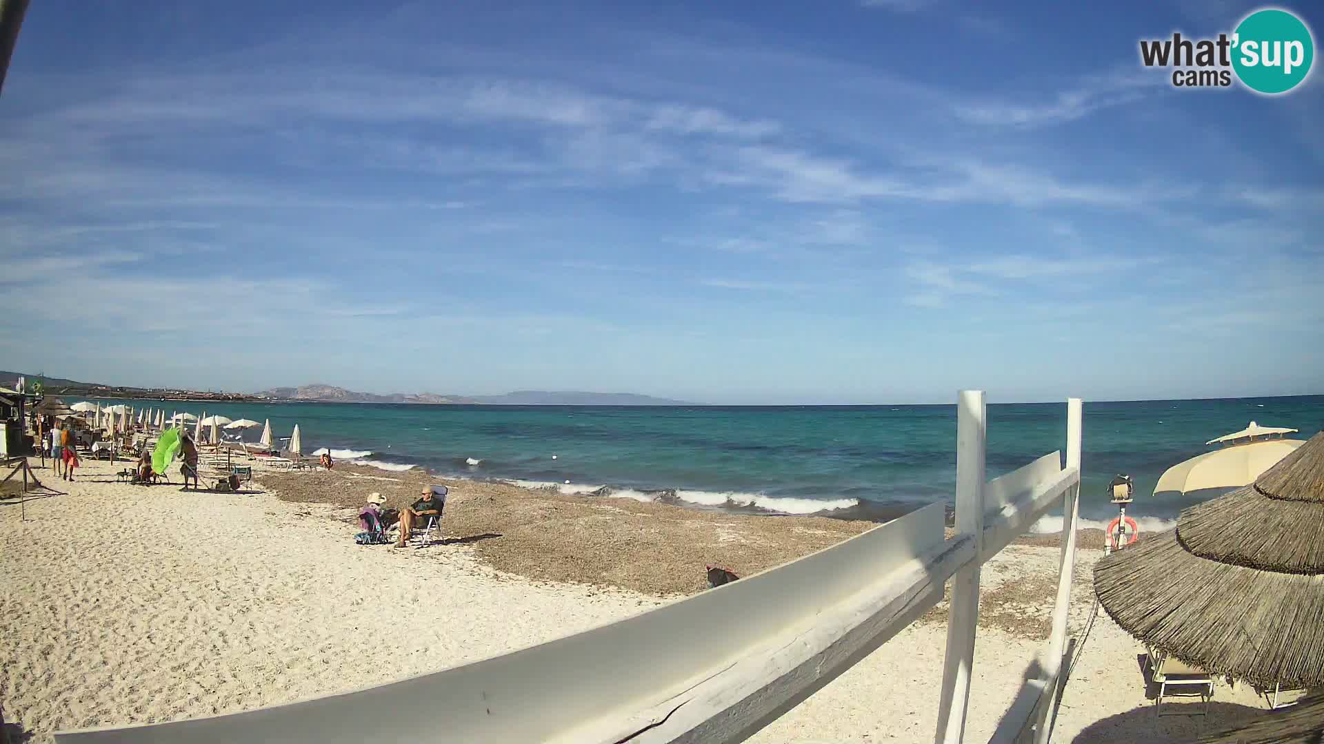 Camera en vivo Playa Le Saline Stintino | Cerdeña