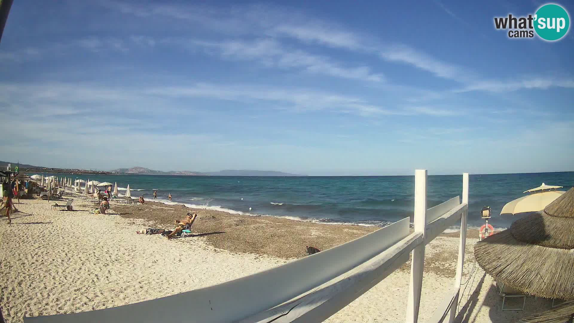 Strand Le Saline webcam Stintino | Sardinien