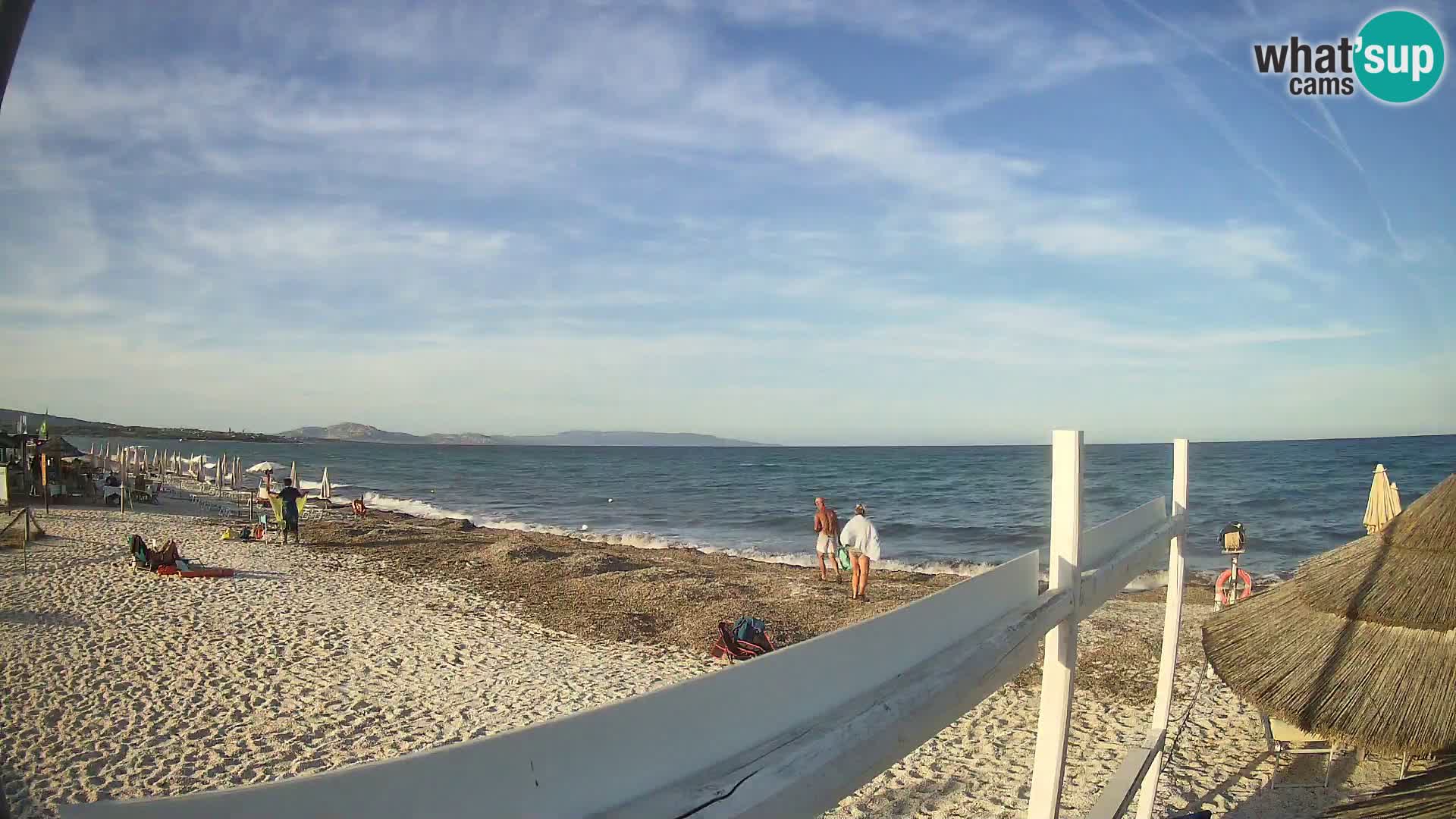 Spletna kamera plaža Le Saline Stintino | Sardinija