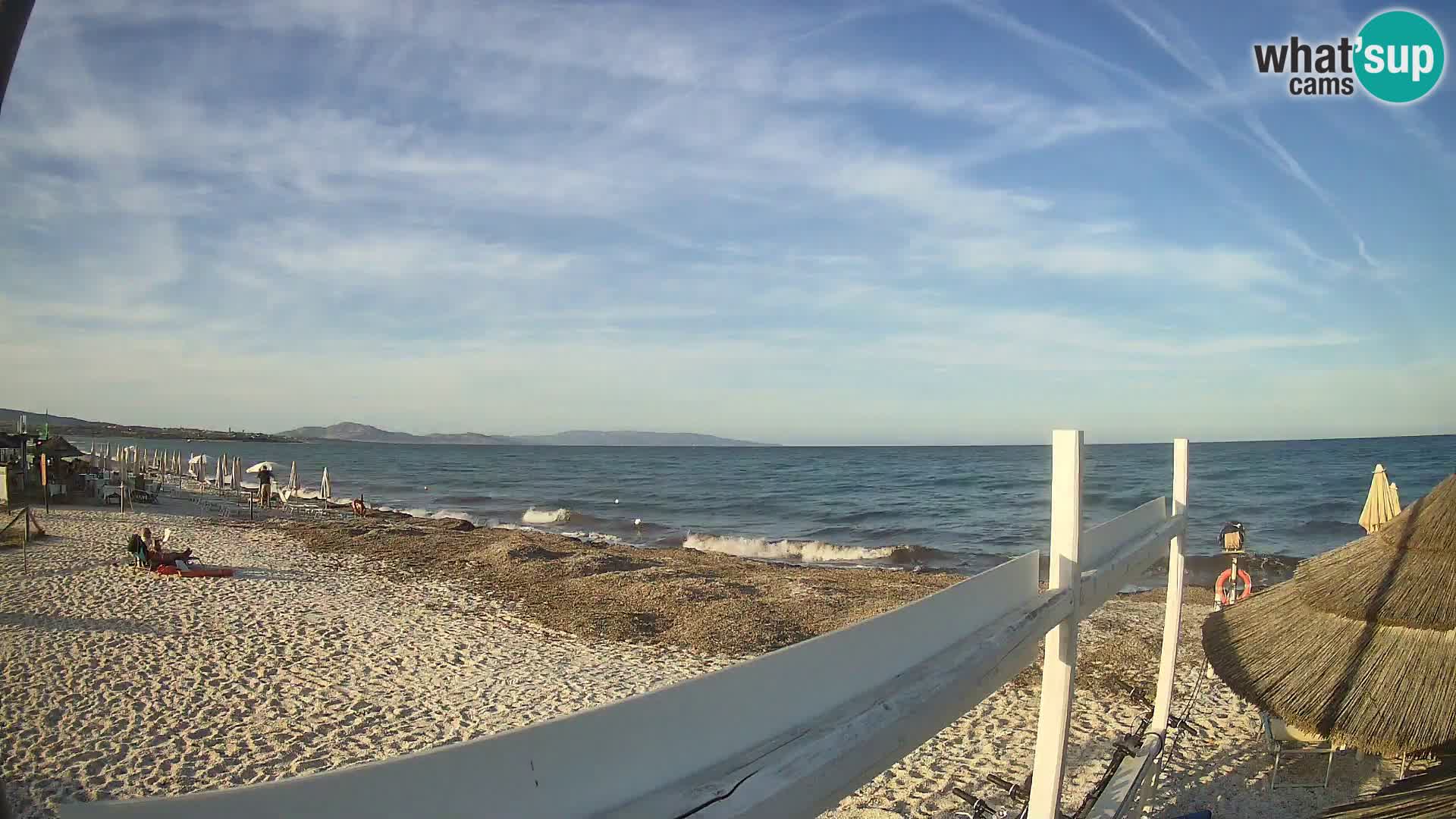 Spletna kamera plaža Le Saline Stintino | Sardinija