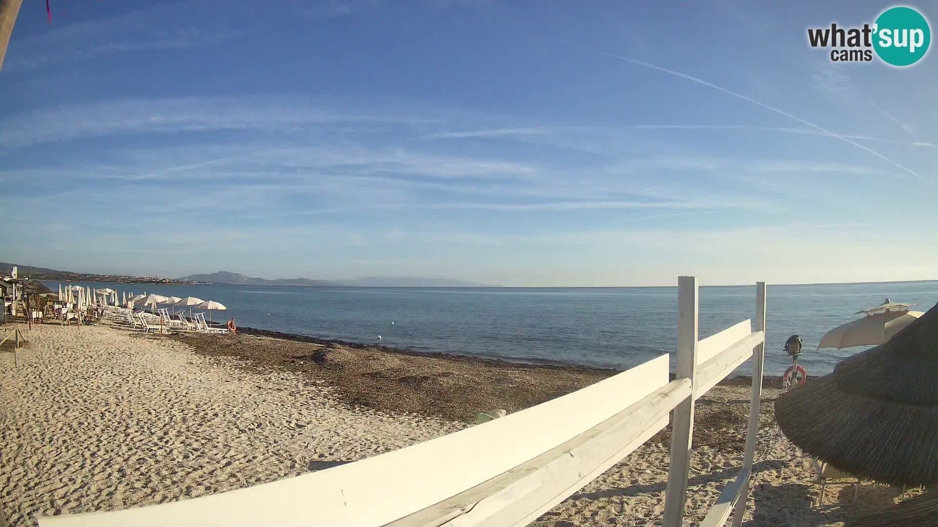 Spletna kamera plaža Le Saline Stintino | Sardinija