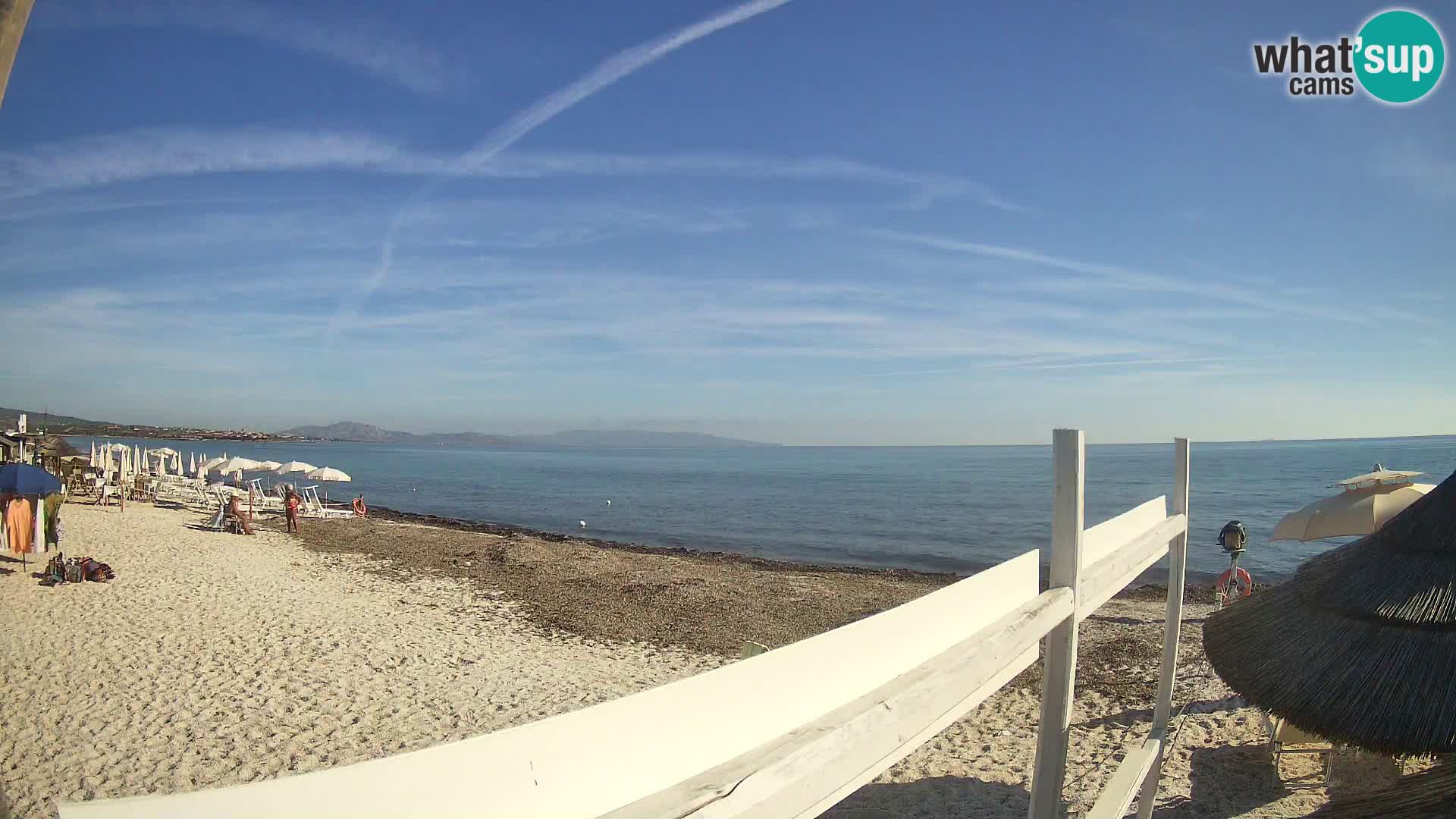 Strand Le Saline webcam Stintino | Sardinien
