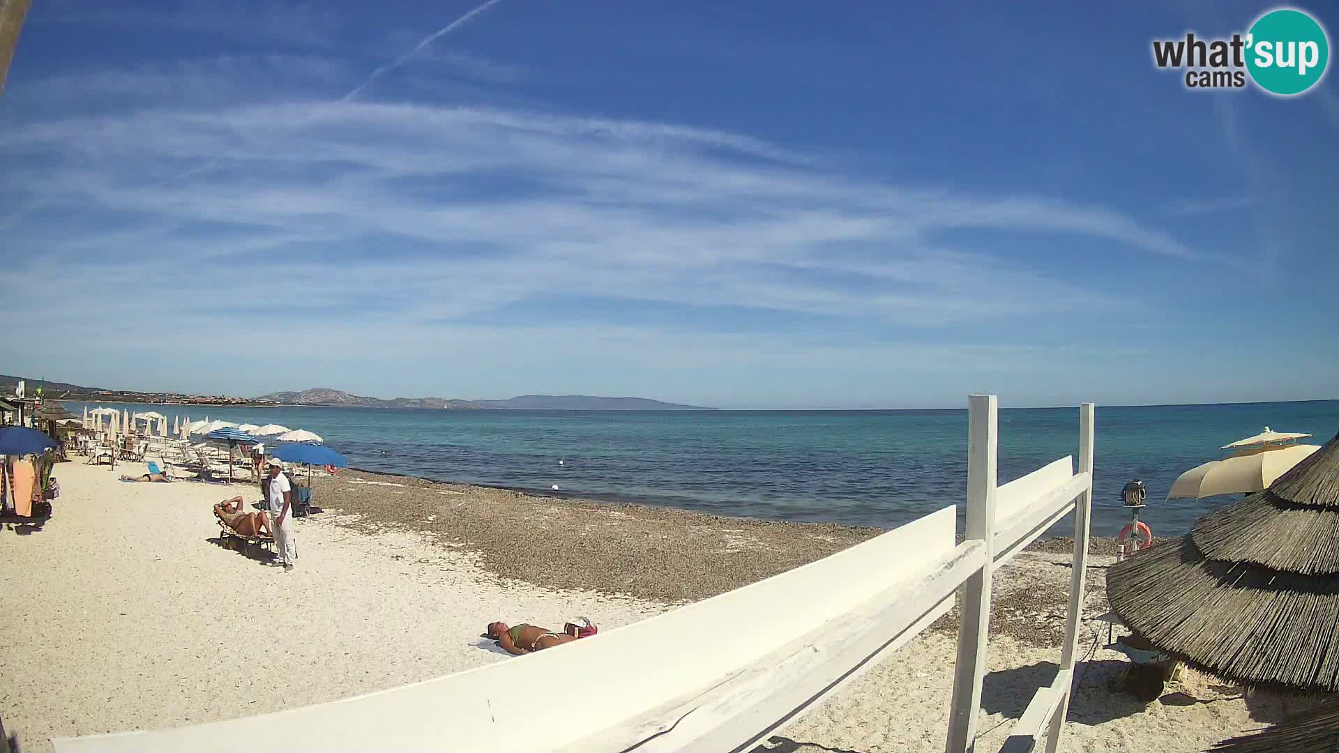 Camera en vivo Playa Le Saline Stintino | Cerdeña