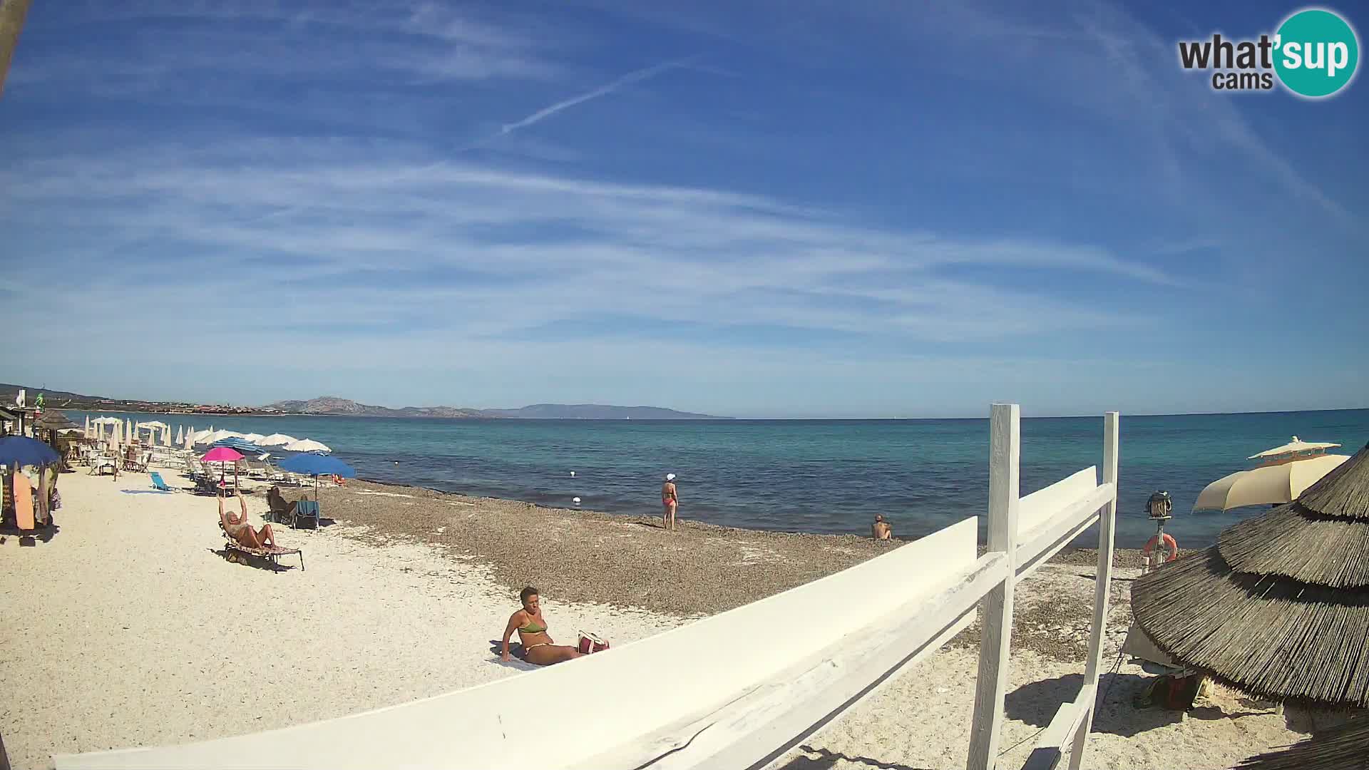 Livecam plage Le Saline Stintino | Sardaigne