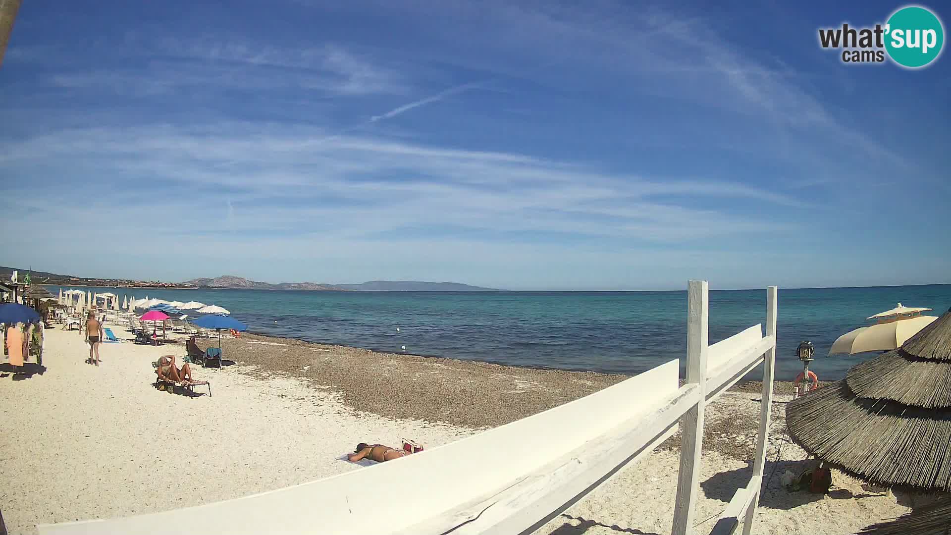 Camera en vivo Playa Le Saline Stintino | Cerdeña