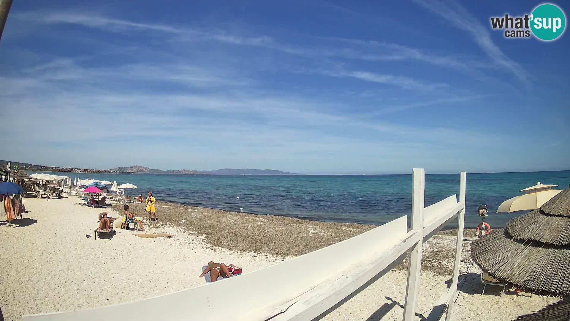 Web kamera plaža Le Saline Stintino | Sardinija